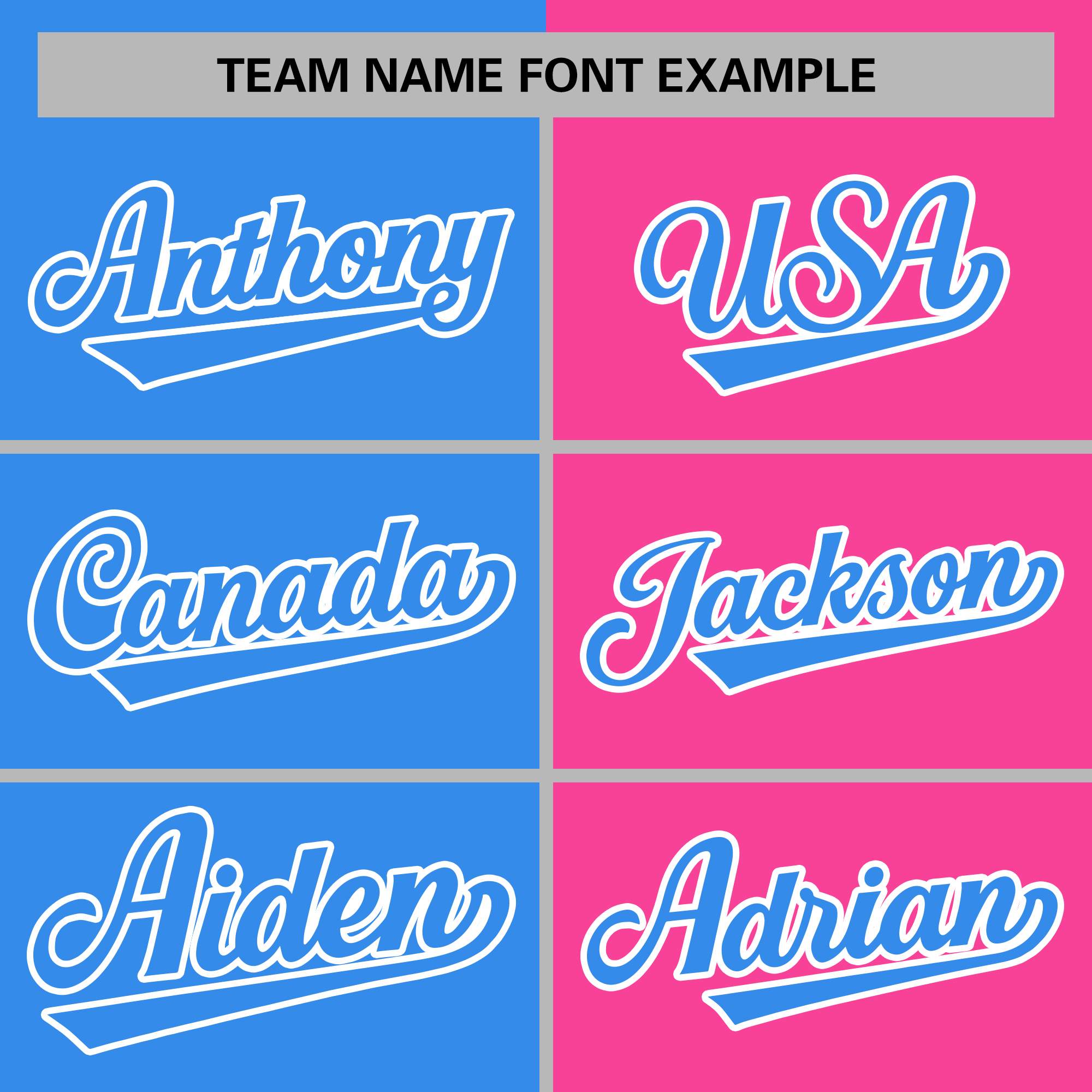 customizable mens two tone jacket team name font example