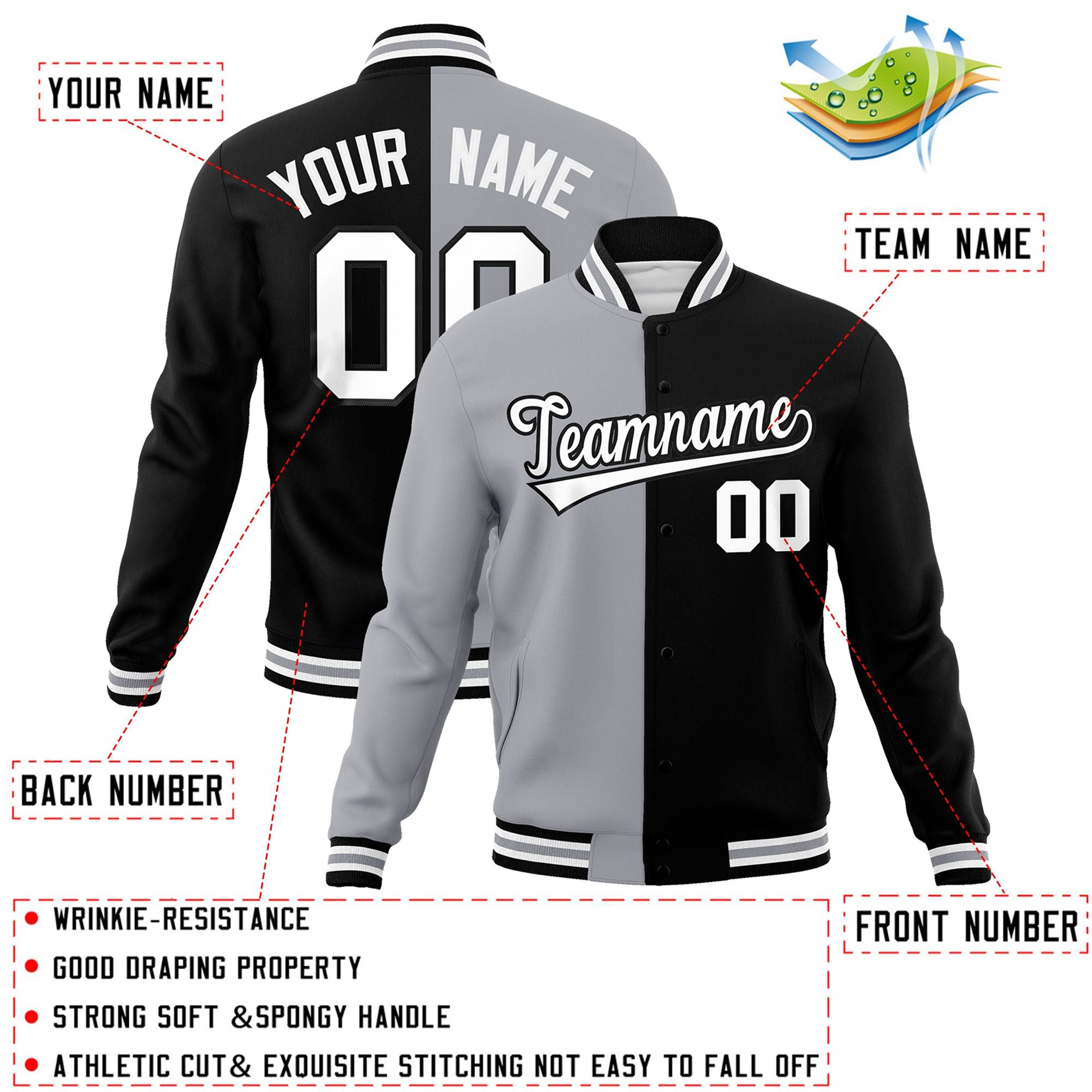 personalized baseball jacket