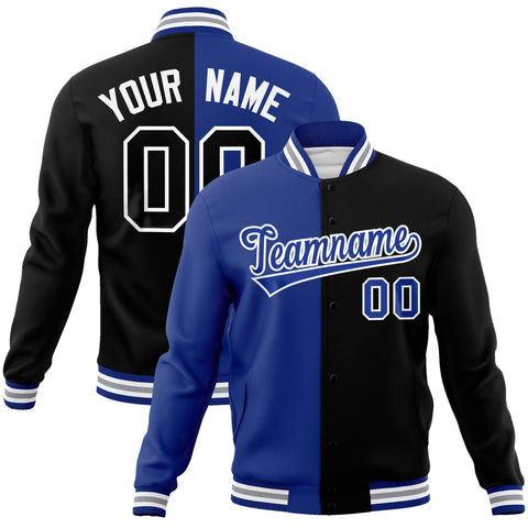 create your own letterman full-snap jacket