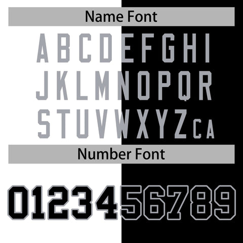design own varsity jacket name and number font