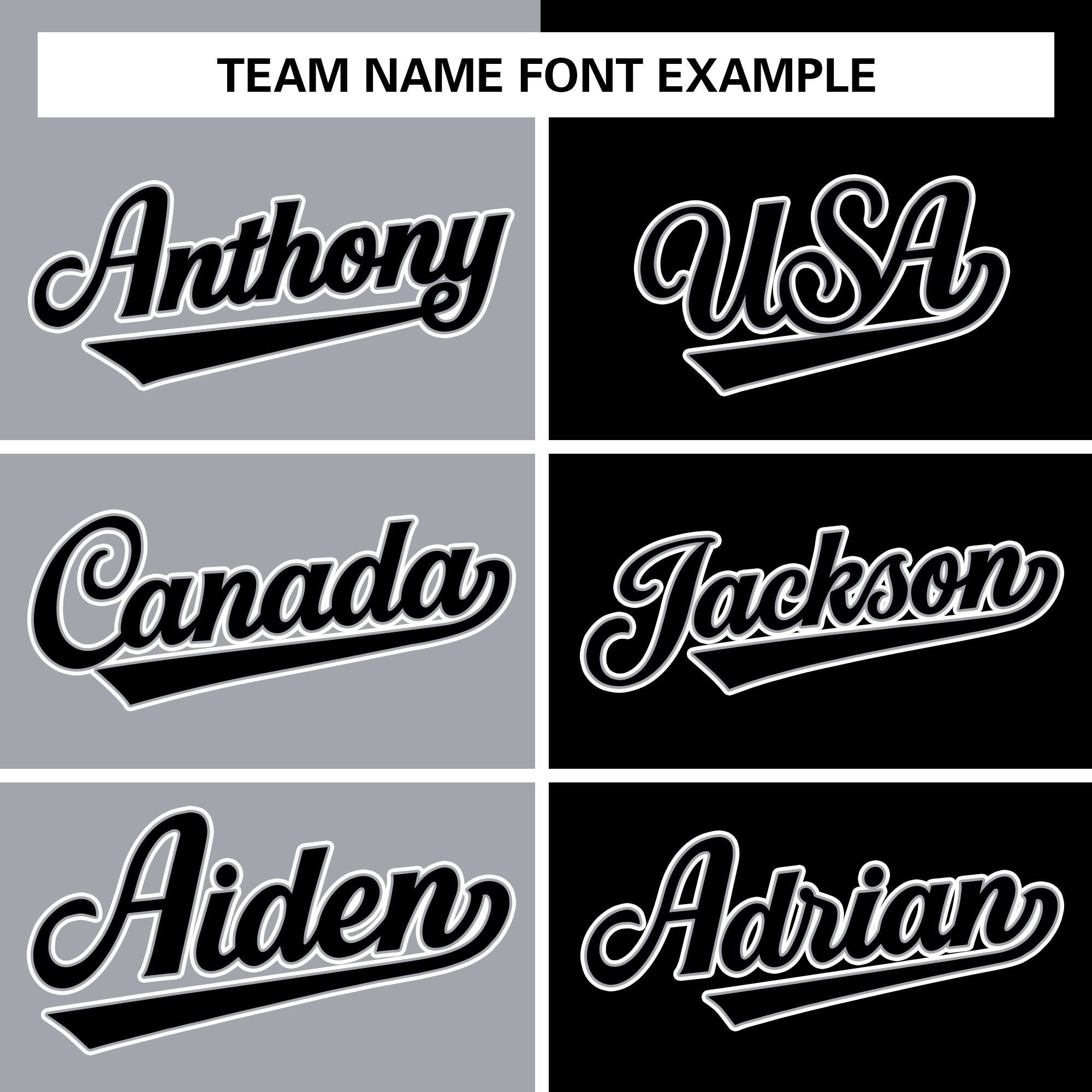 men custom letterman jacket team name font example