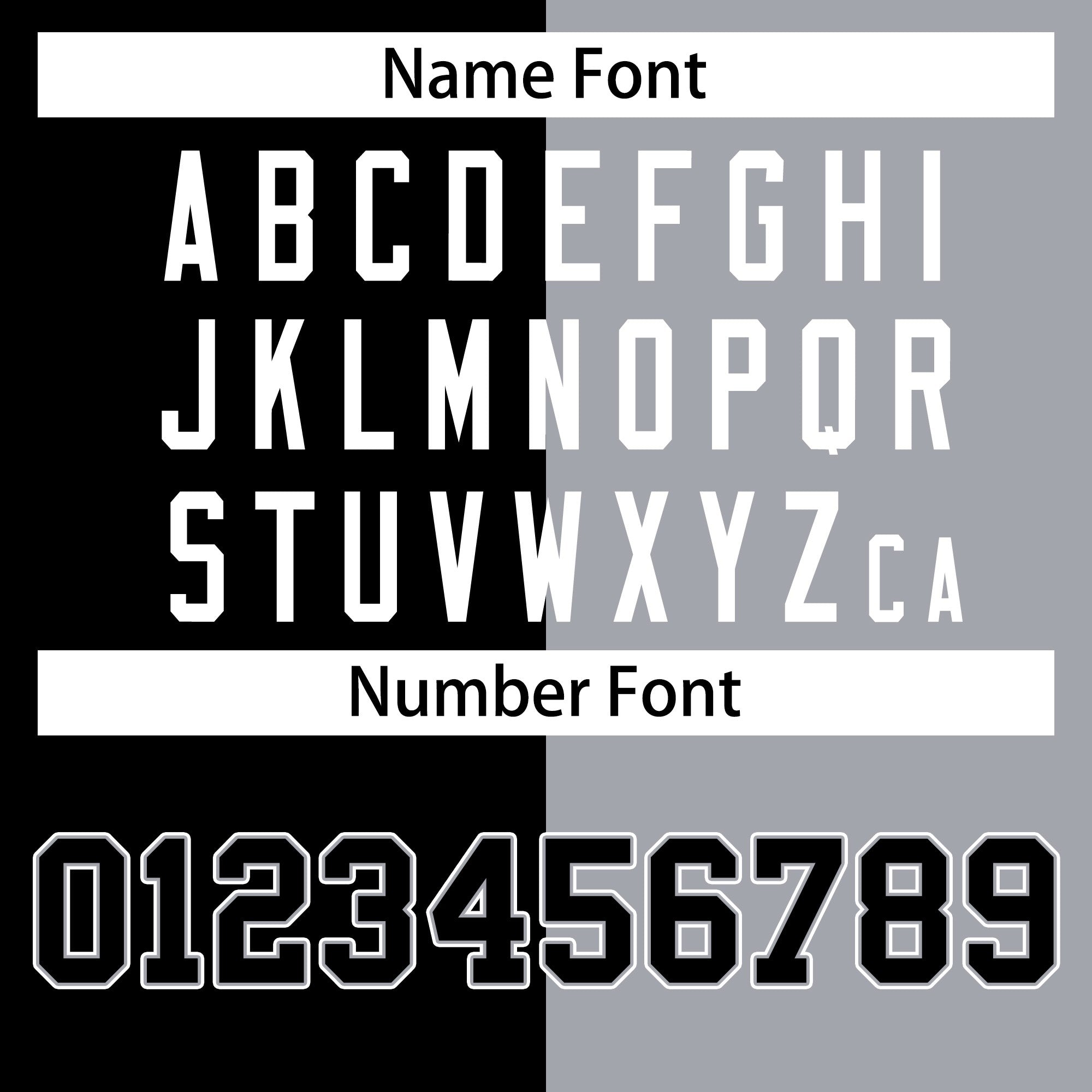 men custom letterman jacket name and number font display