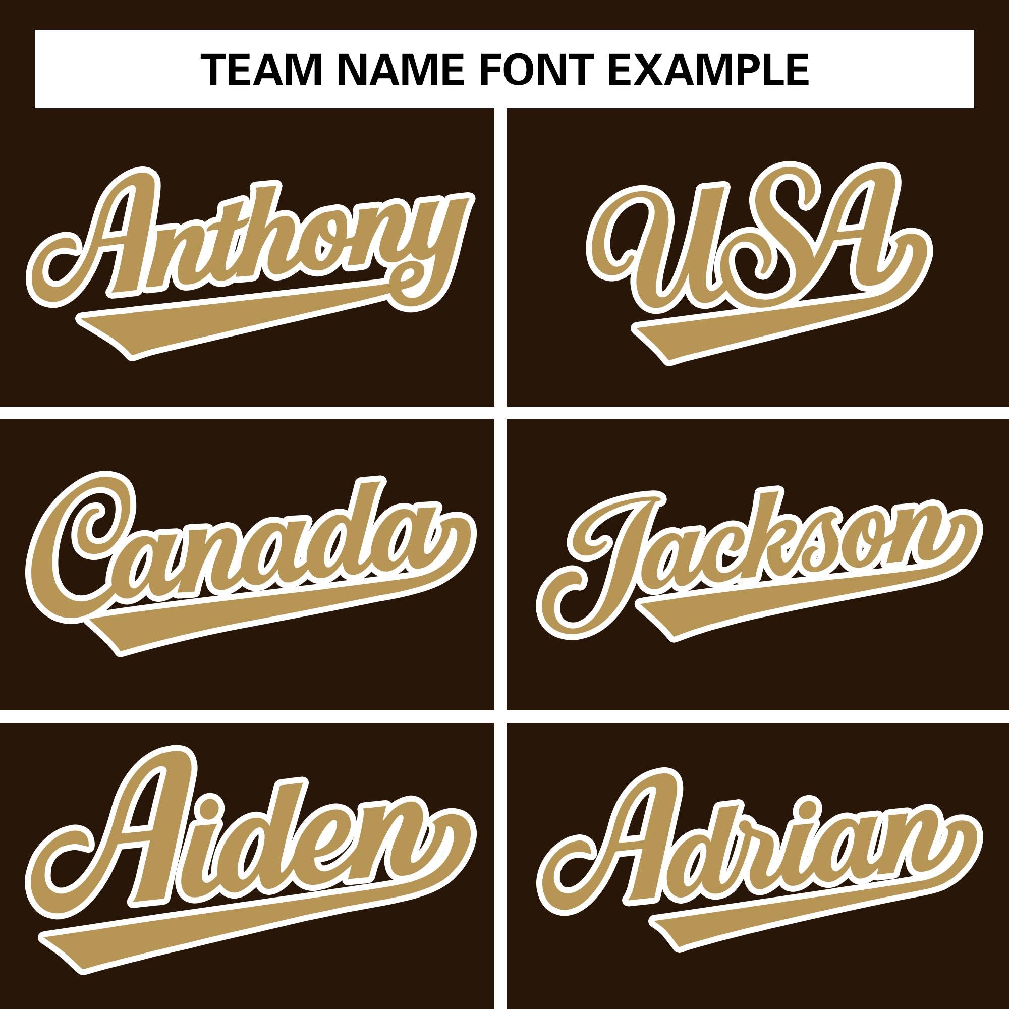 Custom Brown Old Gold-White Classic Style Varsity Full-Snap Letterman Jacket