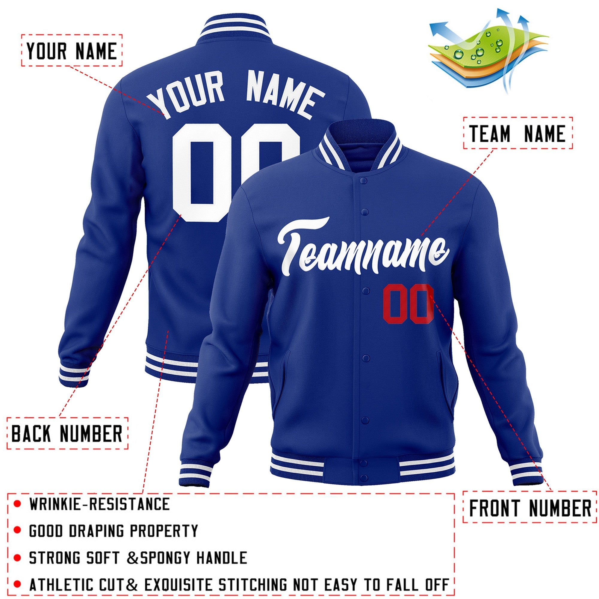 youth baseball team jackets