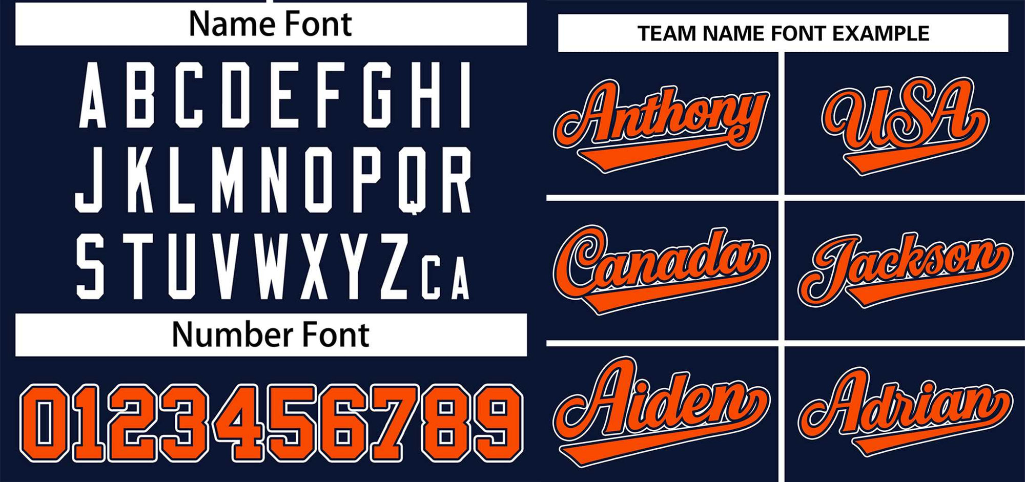 Custom Navy Orange-White Classic Style Authentic Two-Button Baseball Jersey