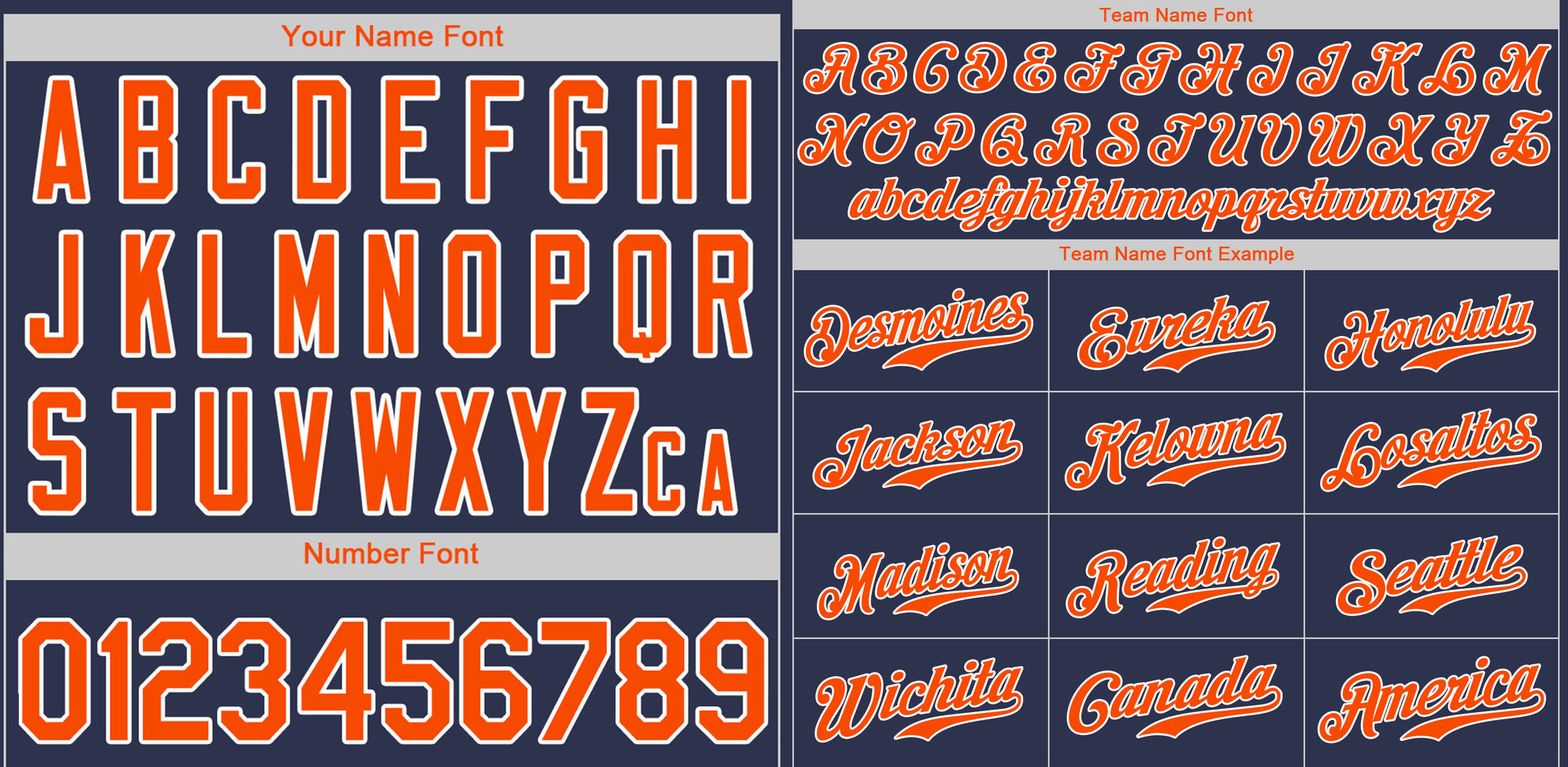 Custom Navy Orange-White Classic Style Authentic Baseball Jersey