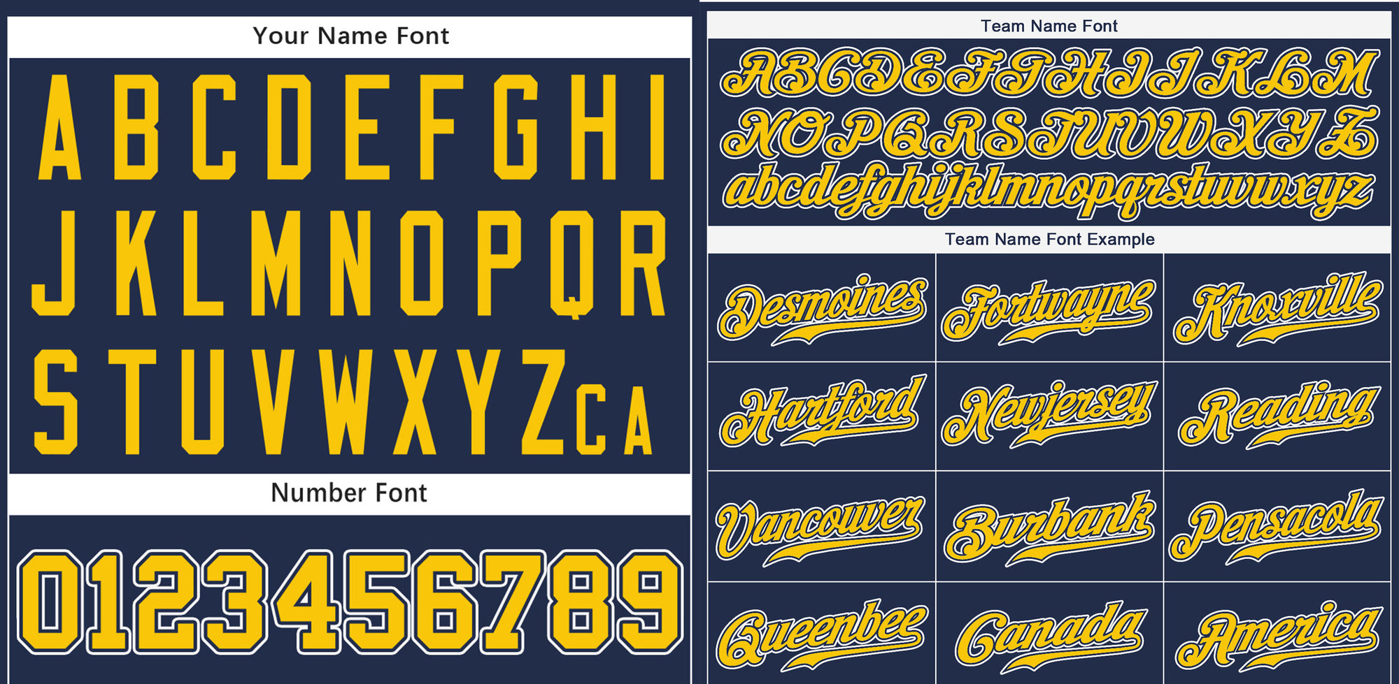 Custom Navy Yellow-White Classic Style Authentic Baseball Jersey