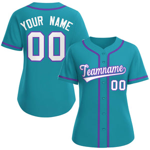 Aqua Baseball Jersey