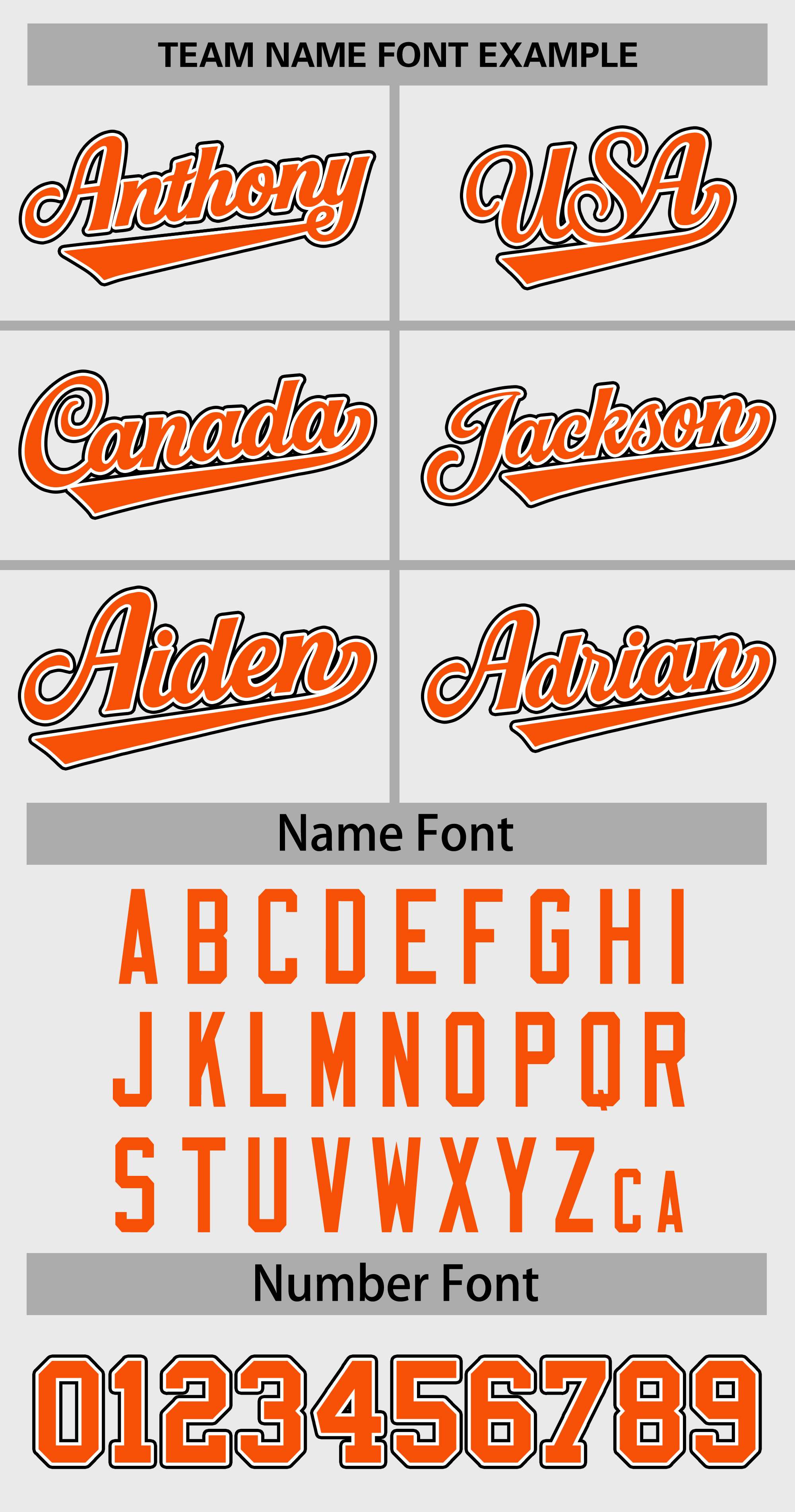 Baseball Jersey Font