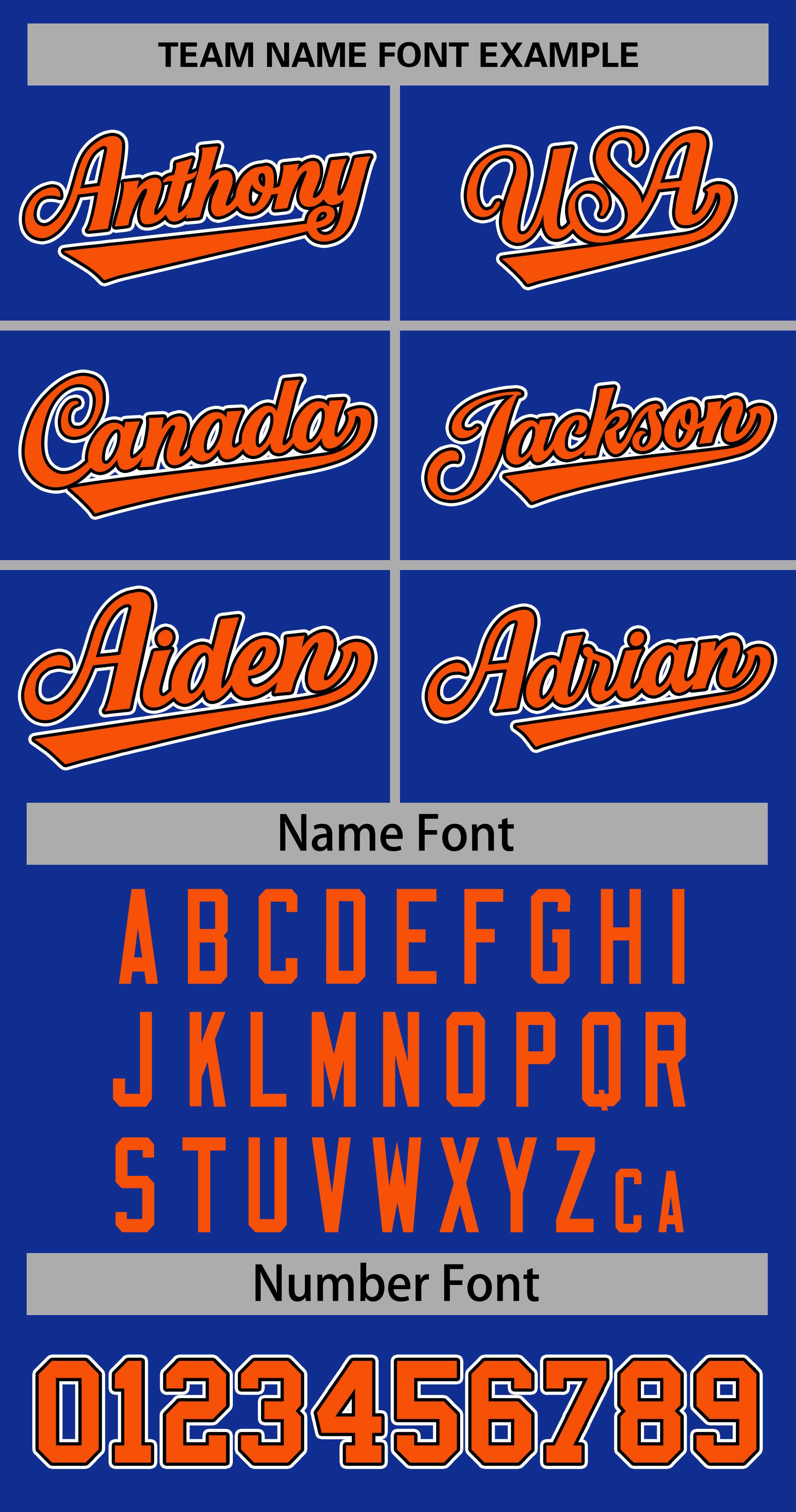 Baseball Jersey Font