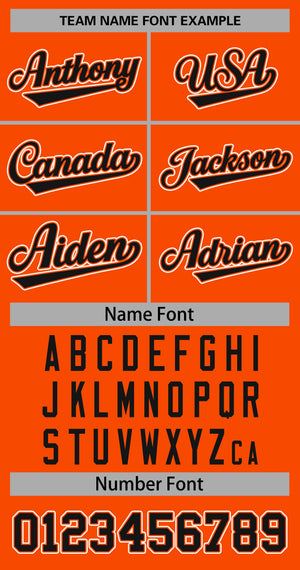 Baseball Jersey Font