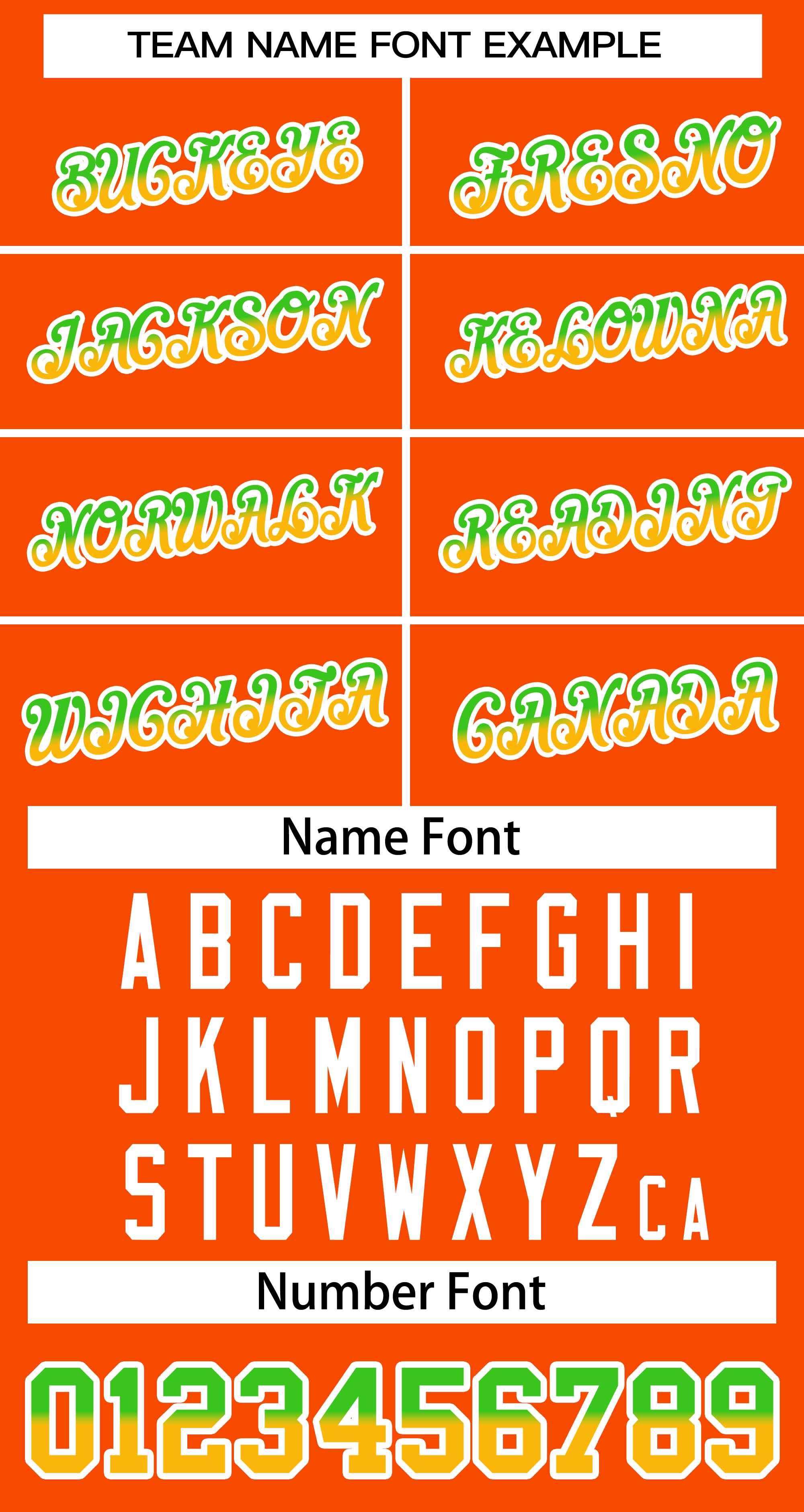 Custom Orange Neon Green Gold-White Stripe Font Gradient Fashion Authentic Baseball Jersey