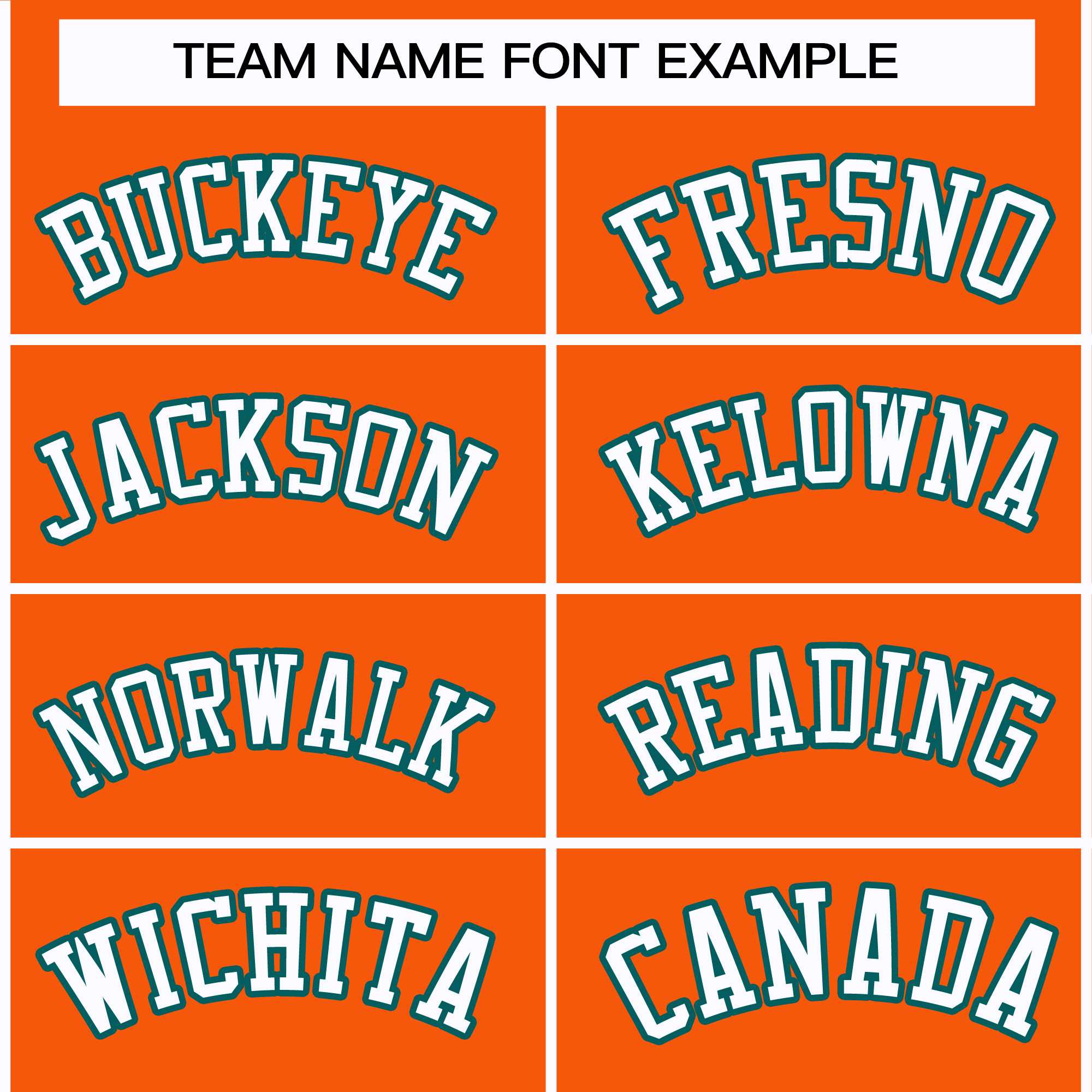 Custom Orange White-Aqua Classic Style Hockey Jersey