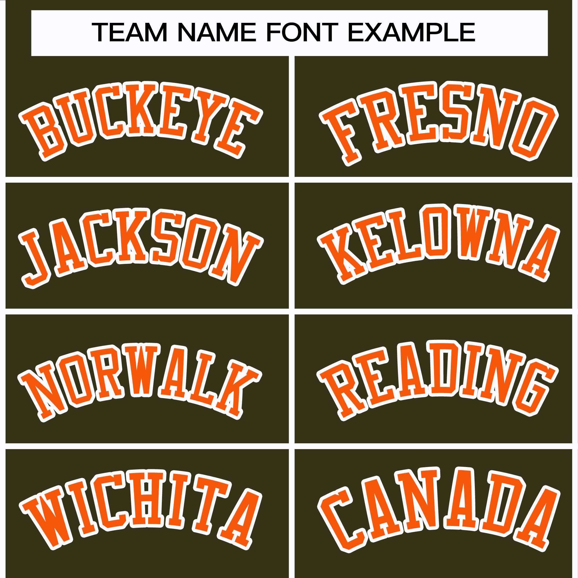 Custom Olive Orange-White Classic Style Hockey Jersey