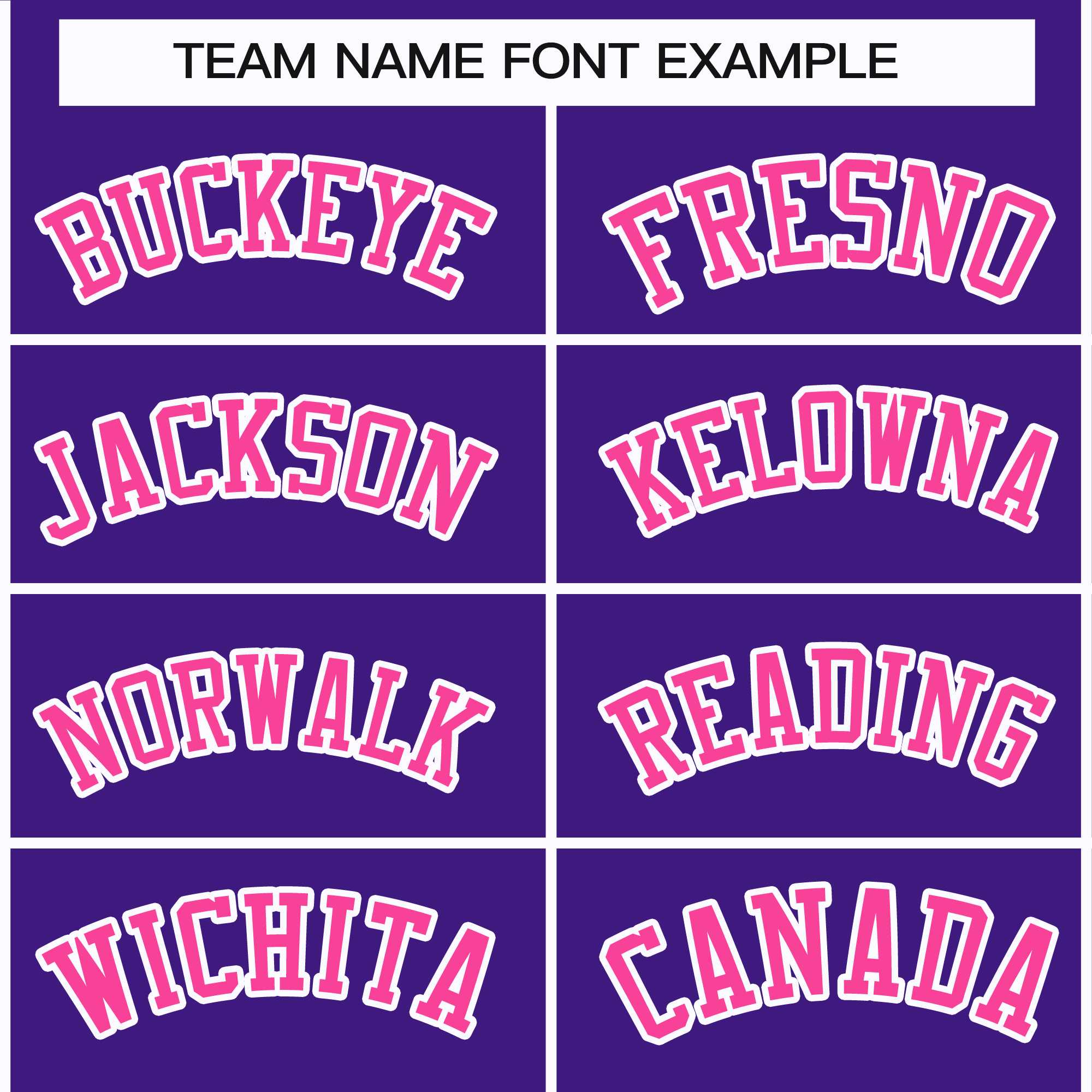 Custom Purple Pink-White Classic Style Hockey Jersey