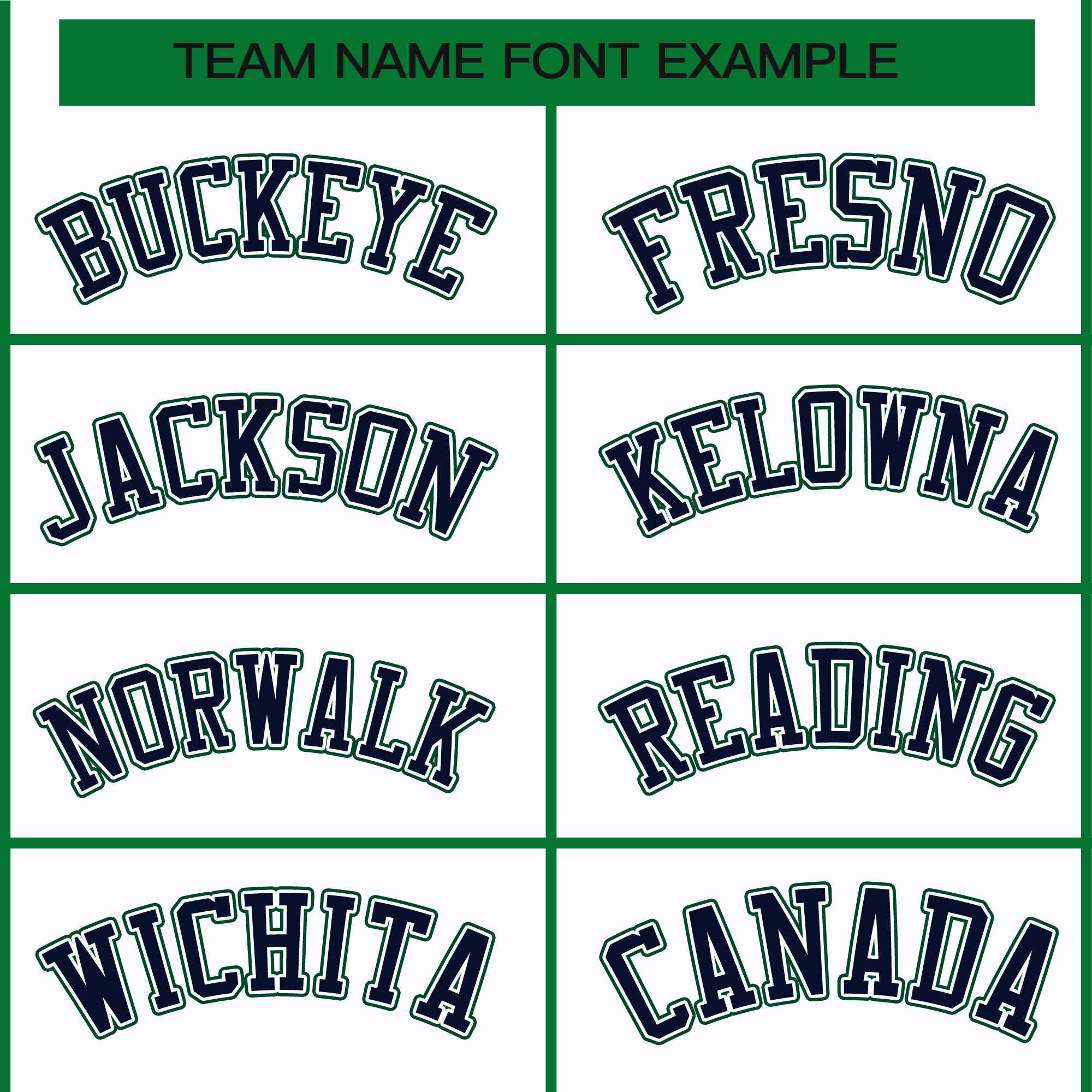 Custom White Navy White-Green Classic Style Hockey Jersey