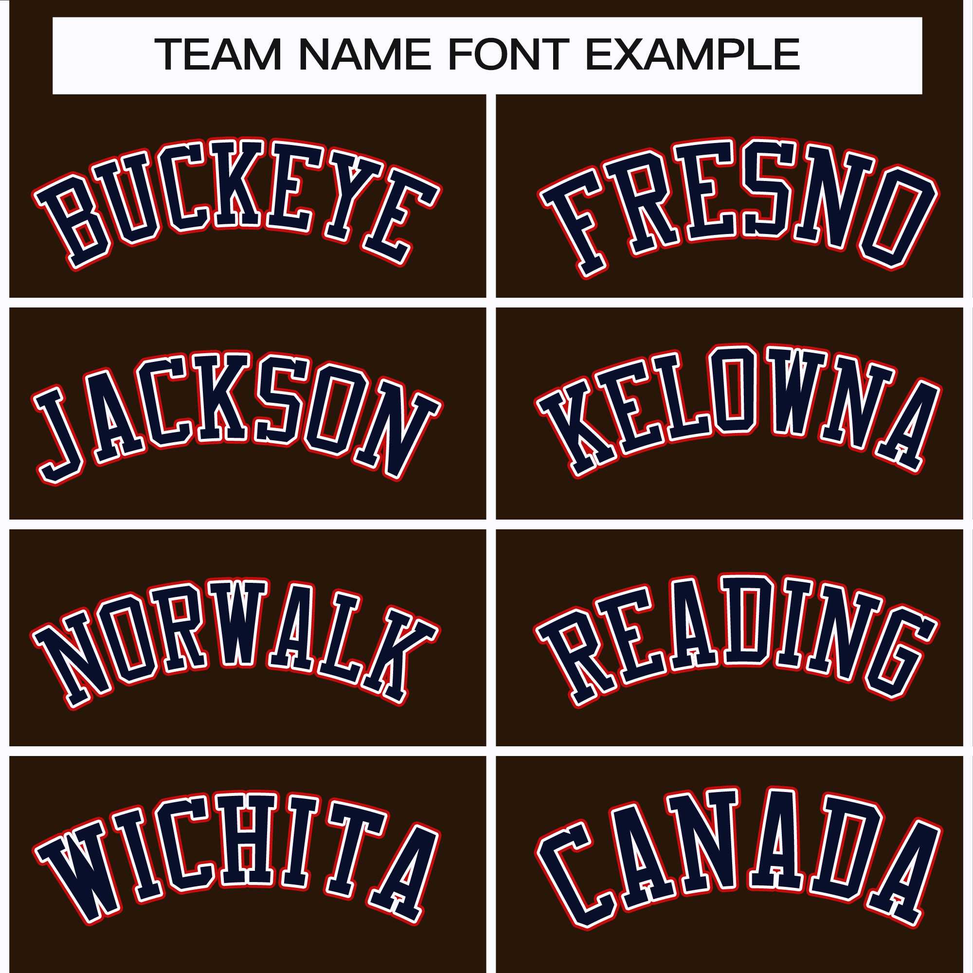 Custom Brown Navy White-Red Classic Style Hockey Jersey