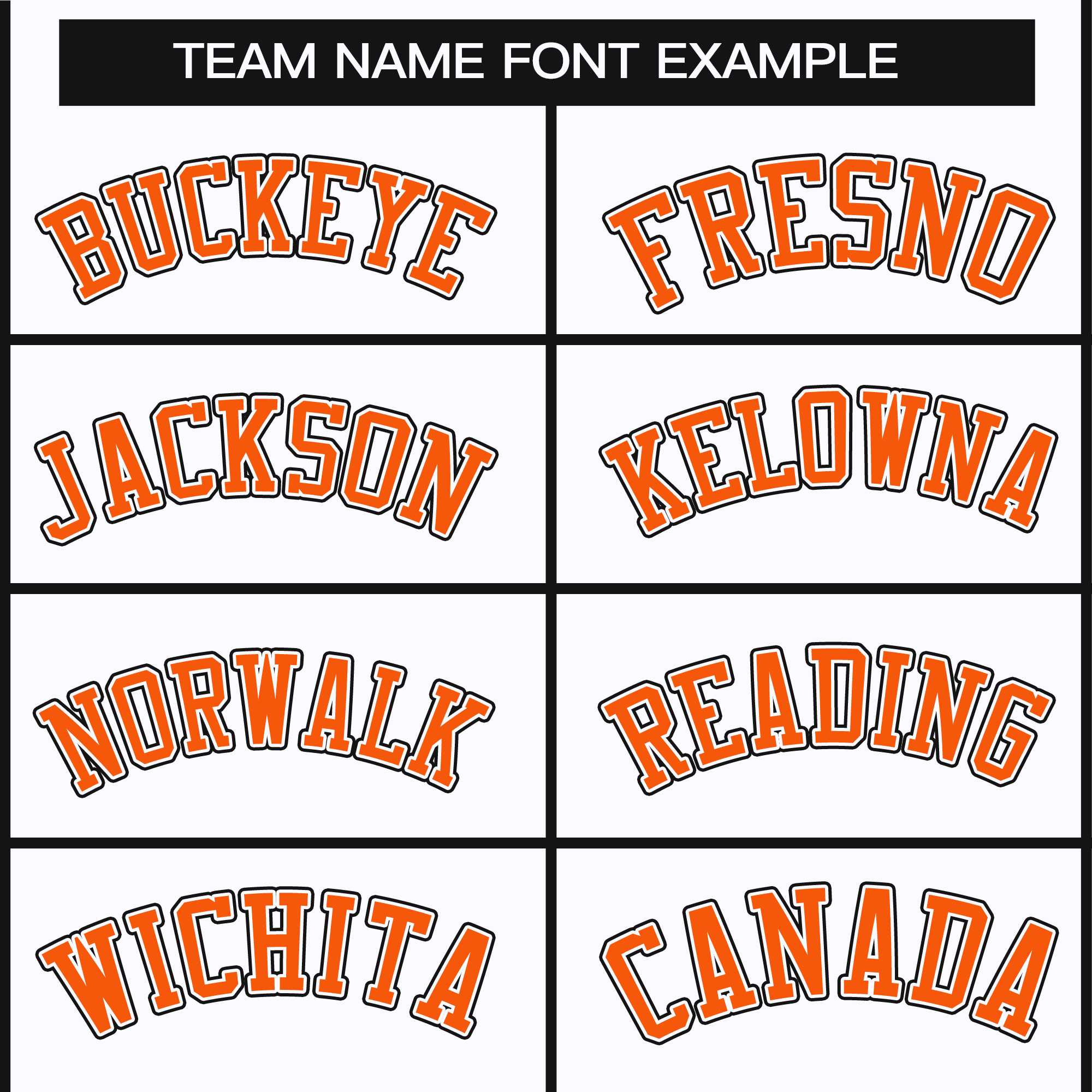 Custom White Orange White-Black Classic Style Hockey Jersey