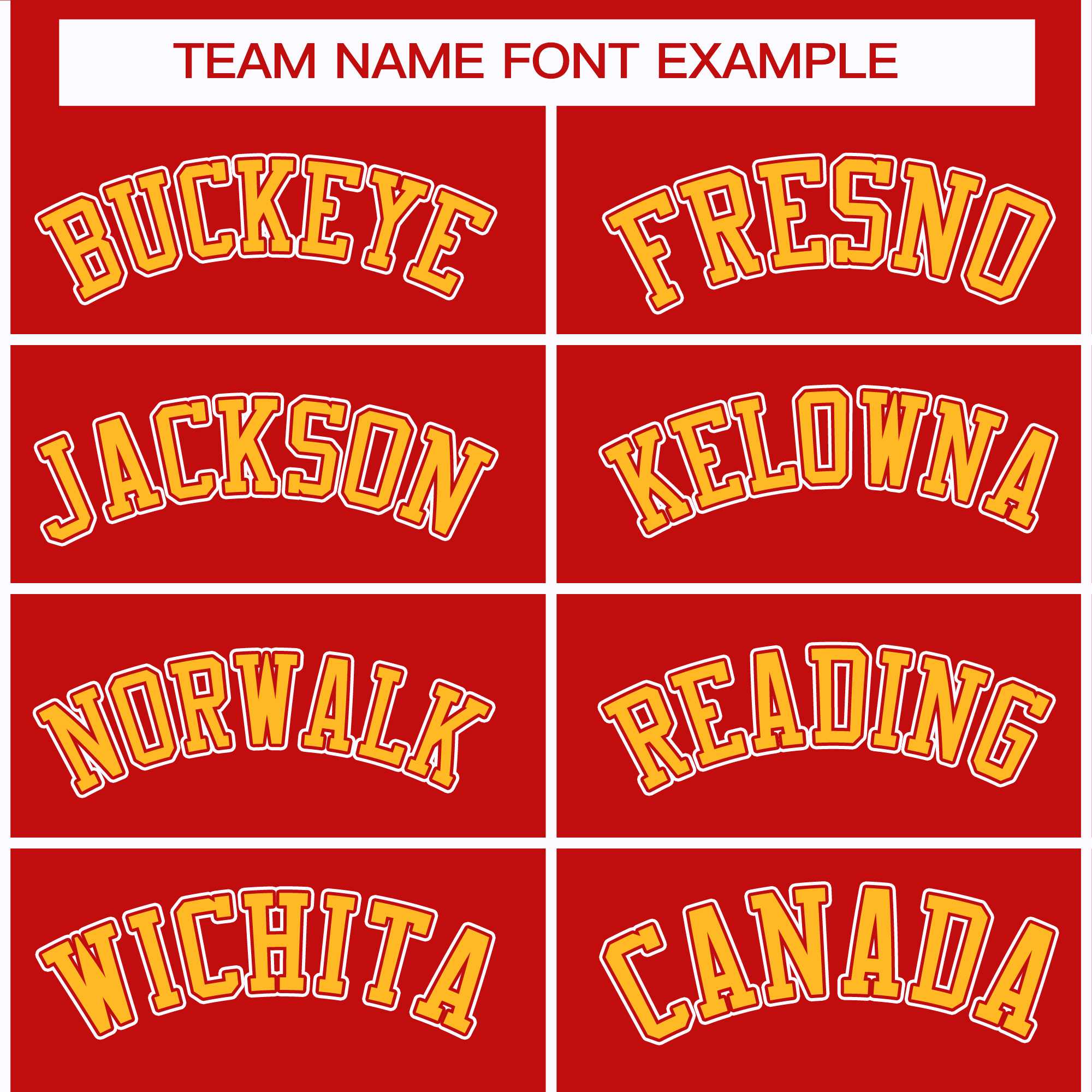 Custom Red Gold Red-White Classic Style Hockey Jersey