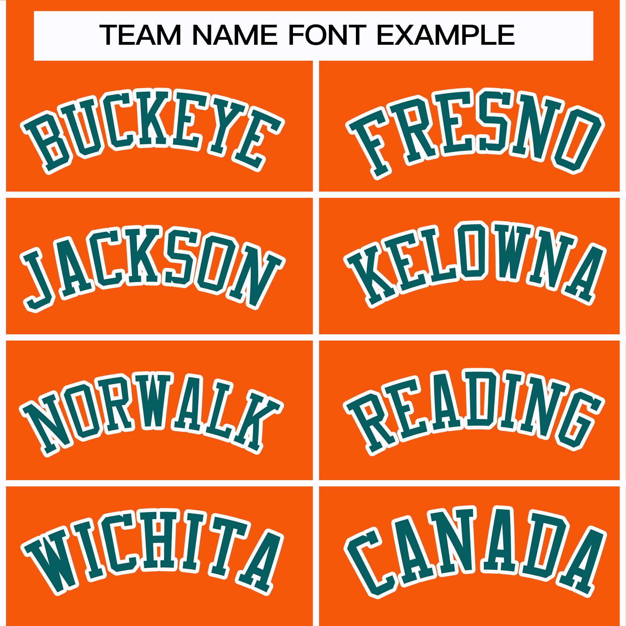 Custom Orange Aqua-White Classic Style Hockey Jersey