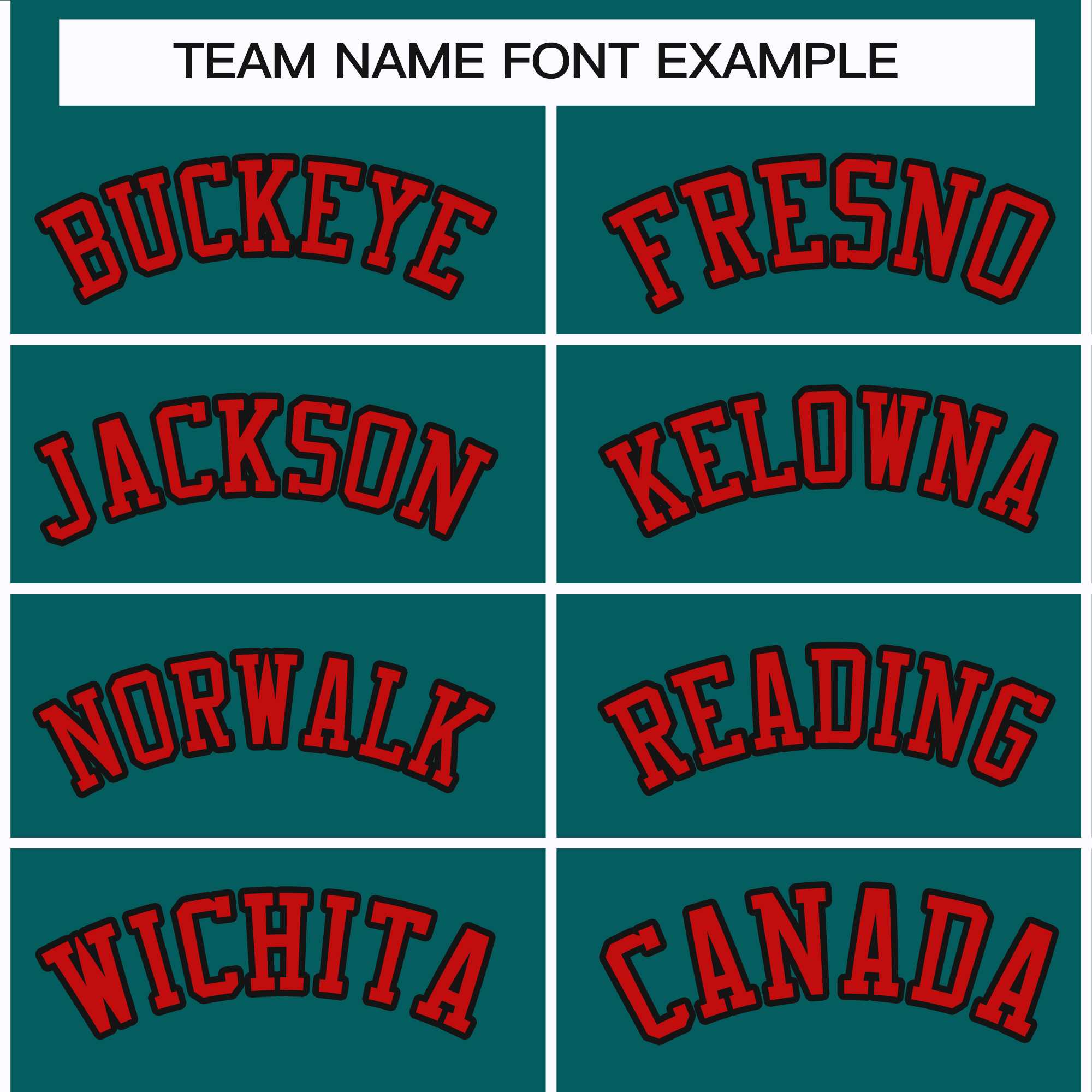 Custom Teal Red-Black Classic Style Hockey Jersey