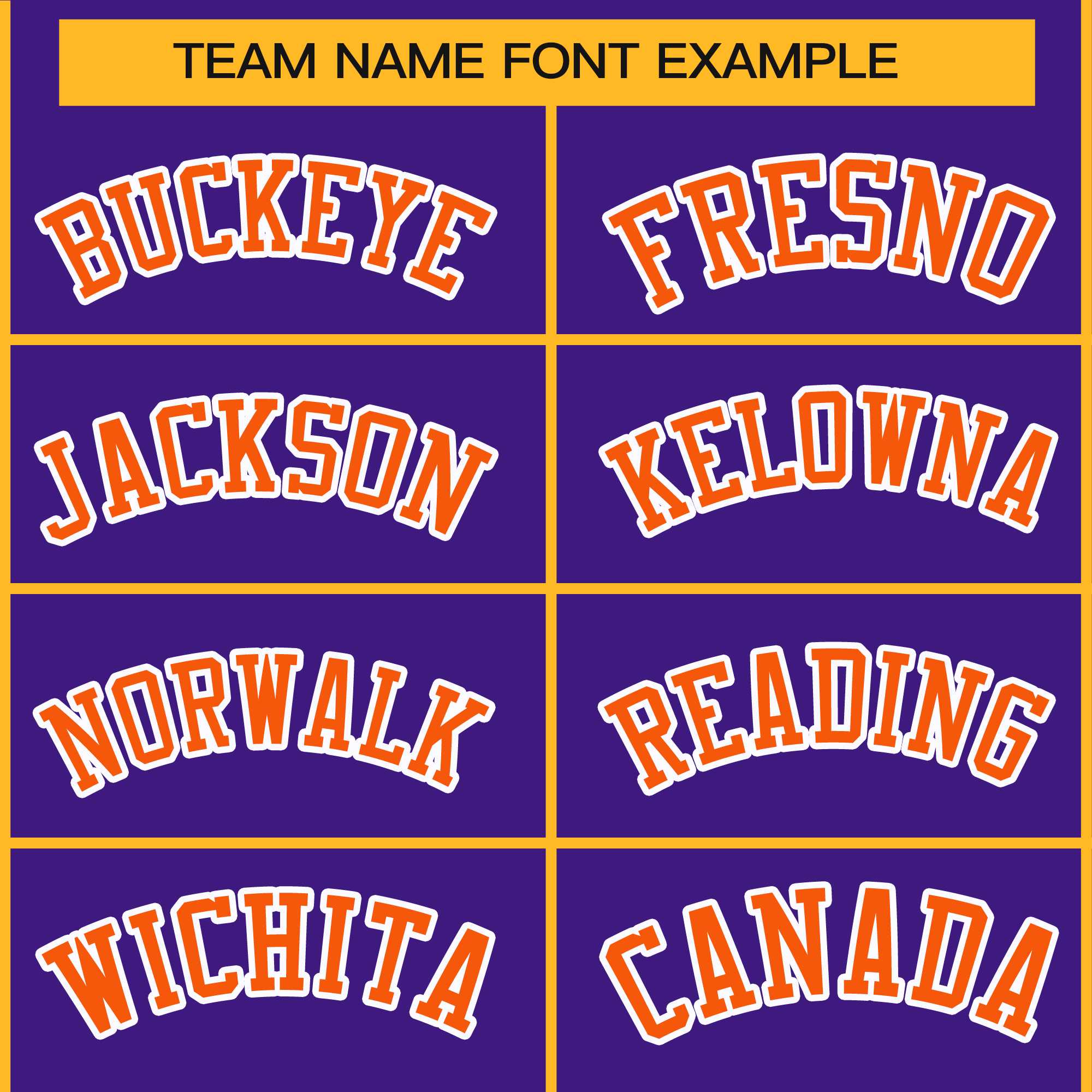 Custom Purple Orange-White Classic Style Hockey Jersey