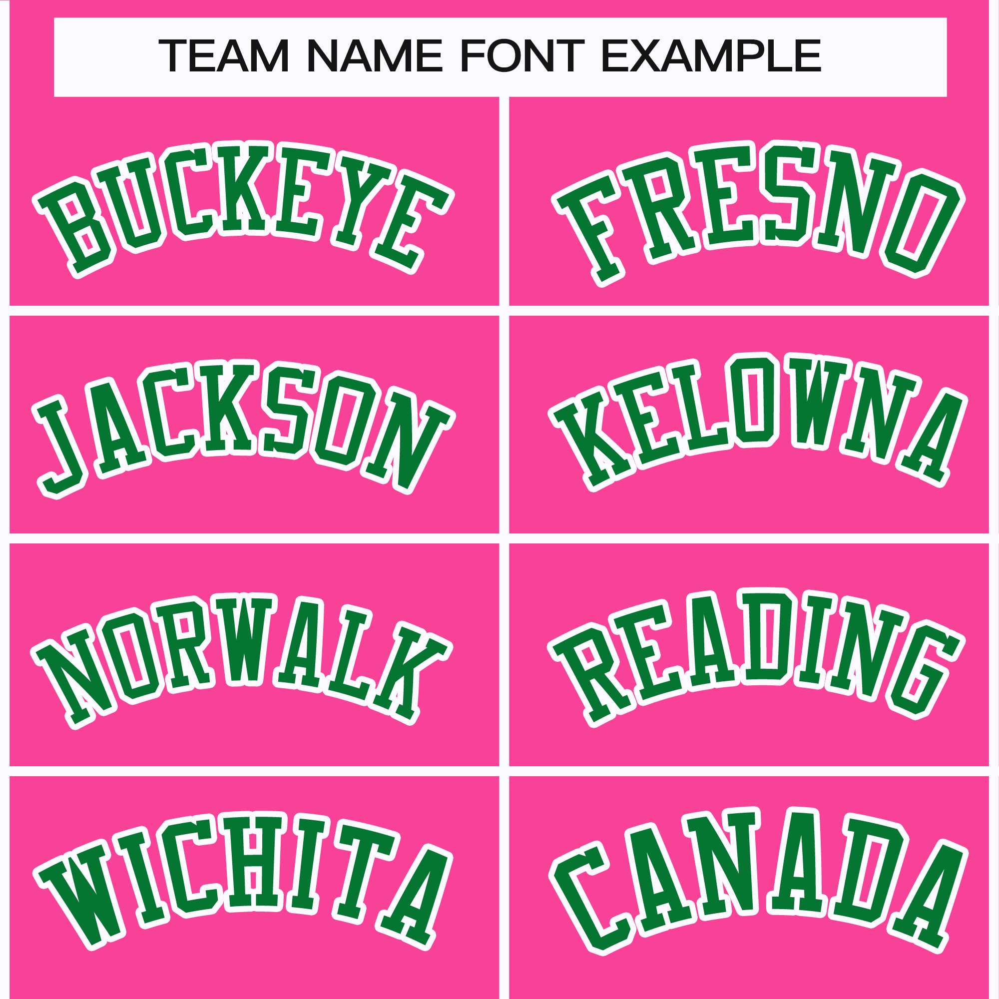 Custom Pink Kelly Green-White Classic Style Hockey Jersey