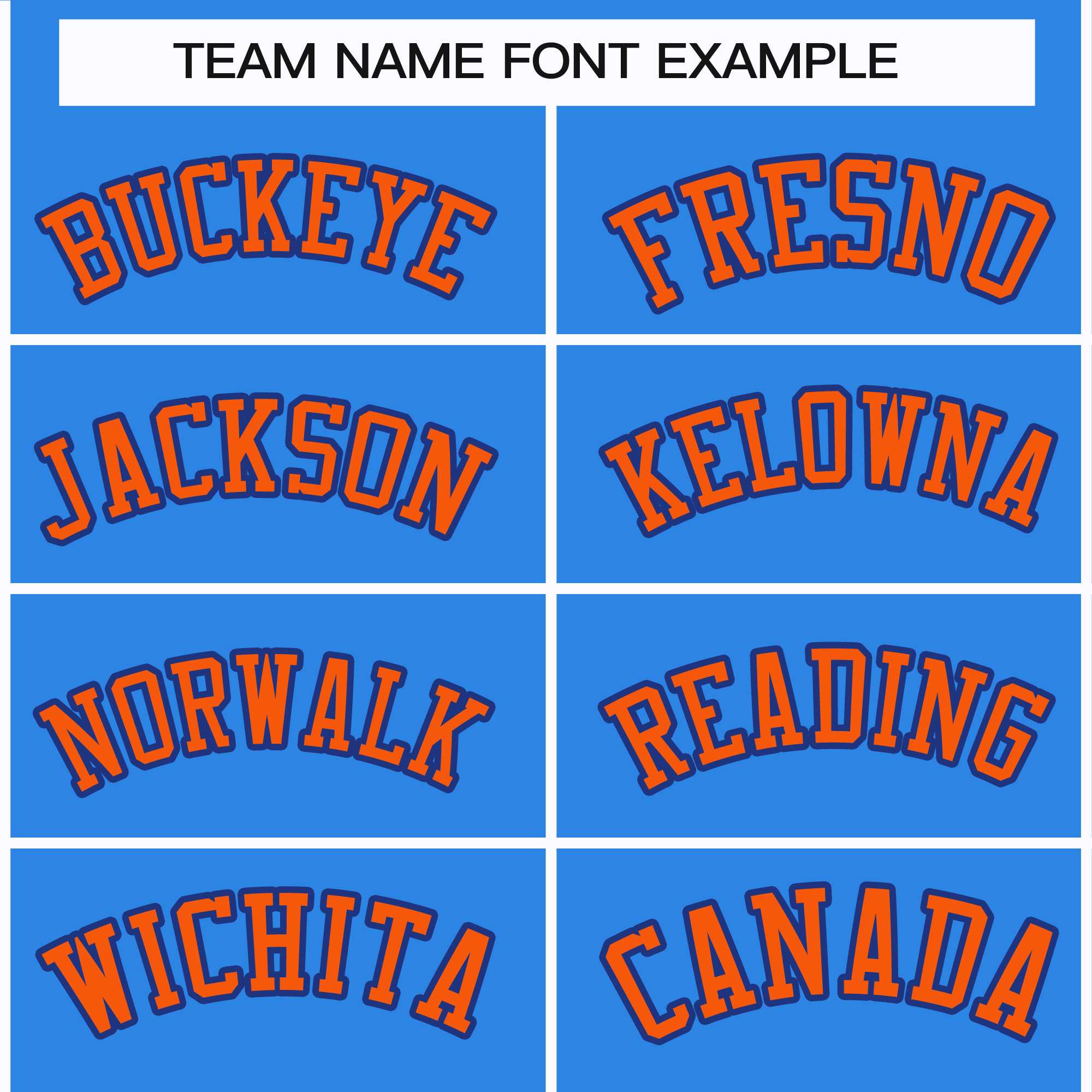 Custom Powder Blue Orange-Royal Classic Style Hockey Jersey