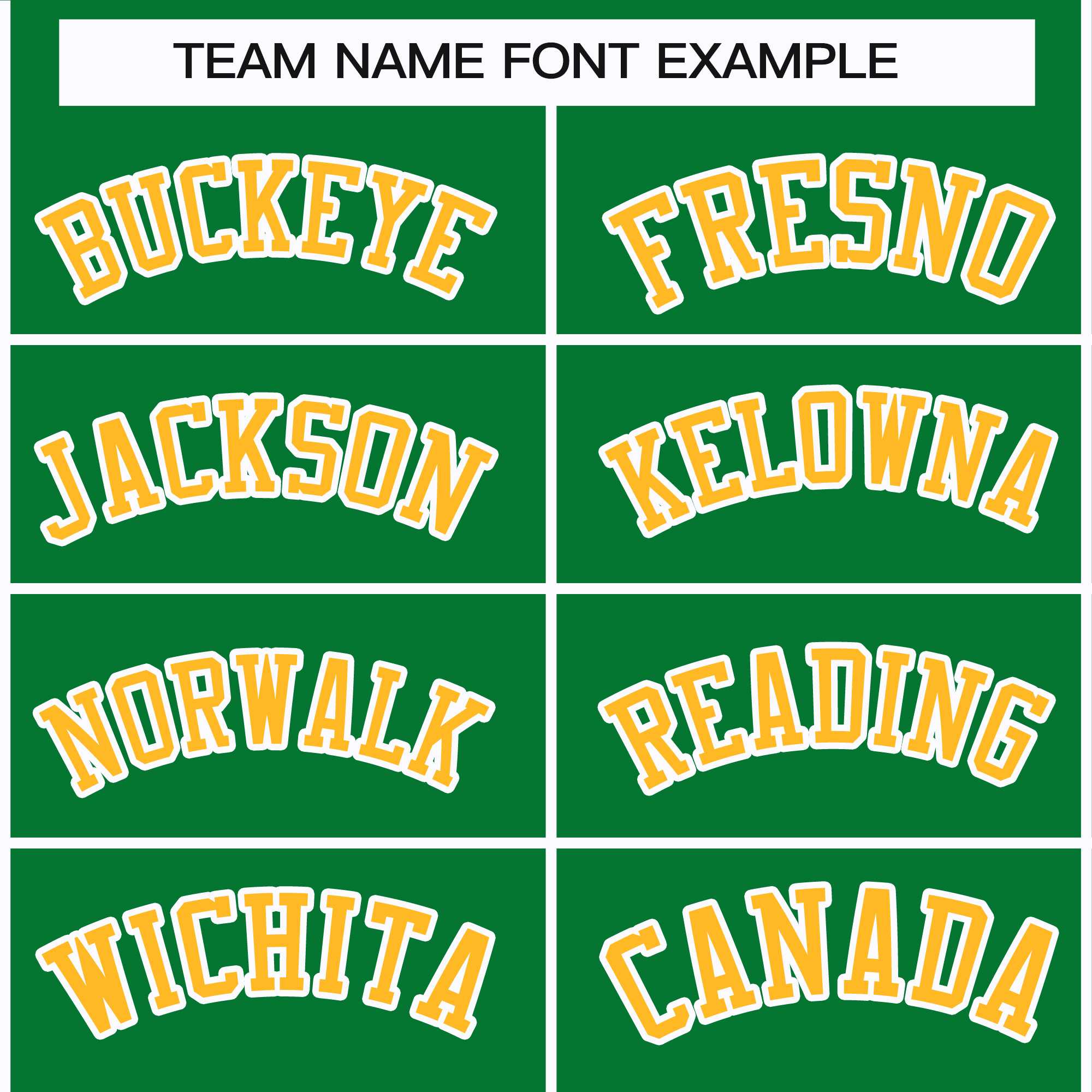 Custom Kelly Green Gold-White Classic Style Hockey Jersey