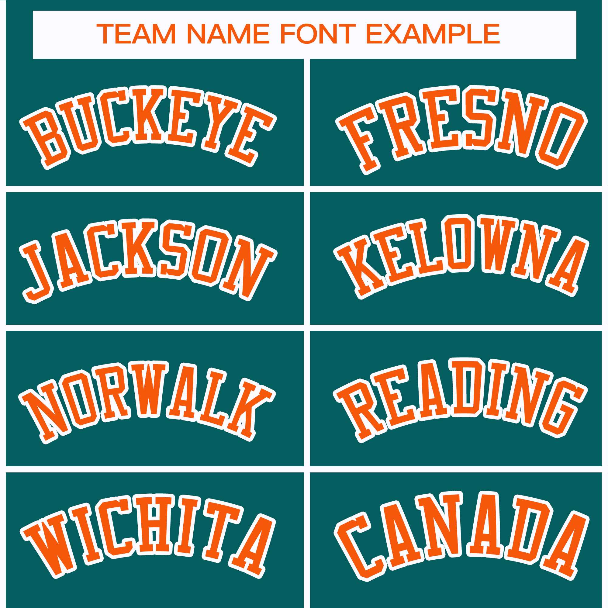 Custom Teal Orange-White Classic Style Hockey Jersey