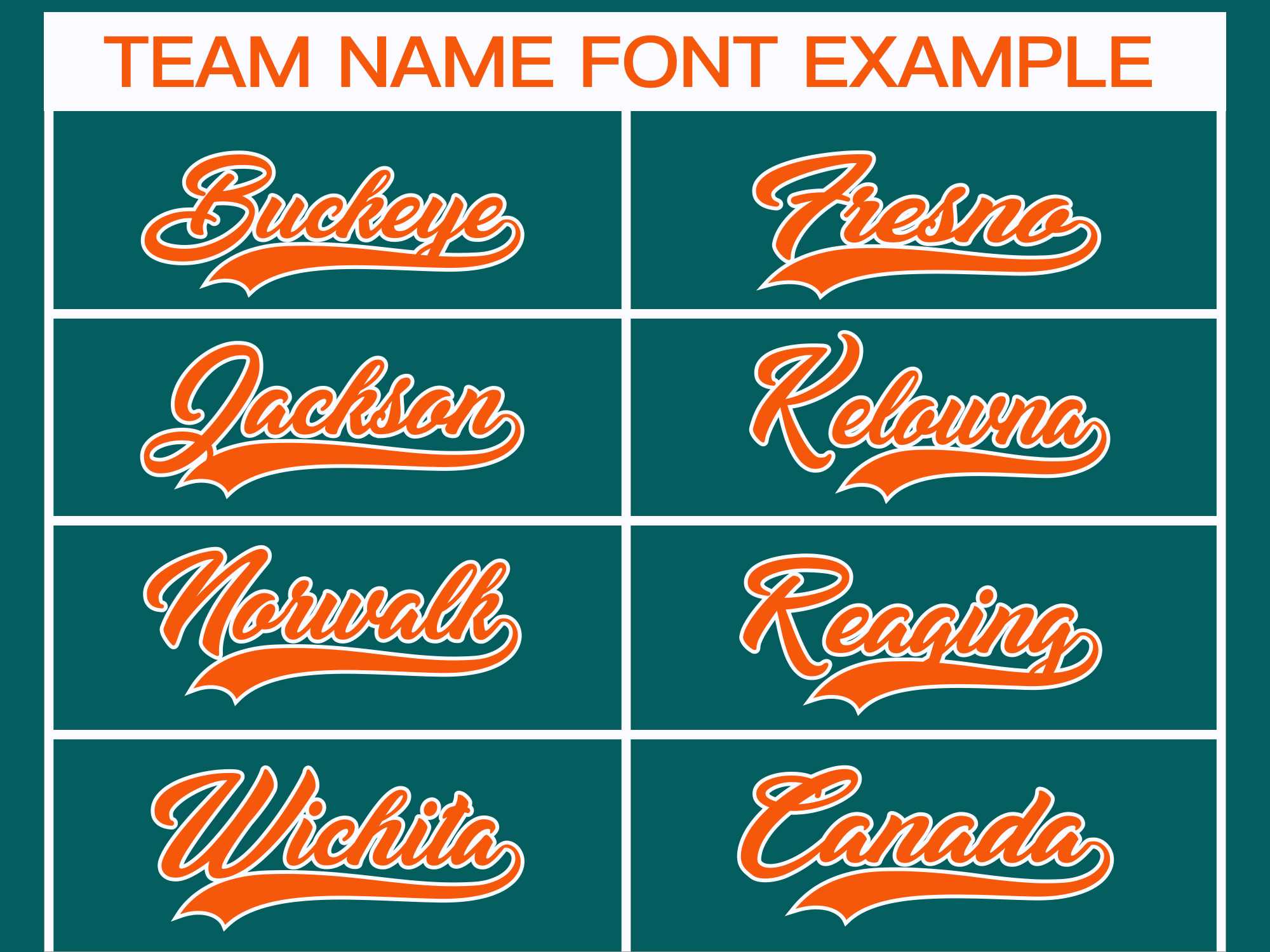 Custom Teal Orange-White Classic Style Hockey Jersey