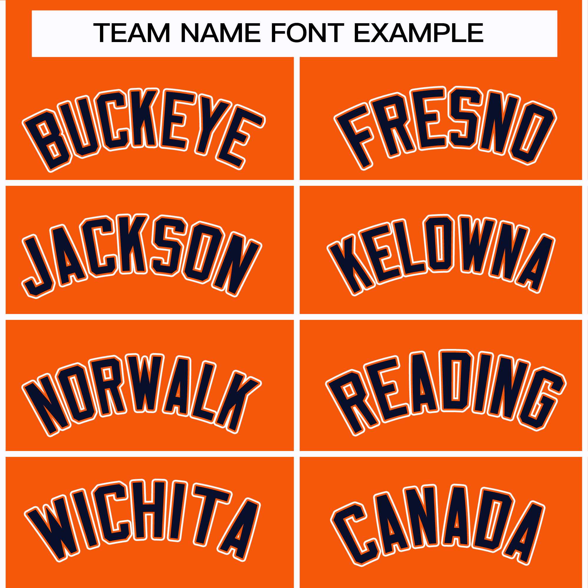 Custom Orange Navy Orange-White Classic Style Hockey Jersey