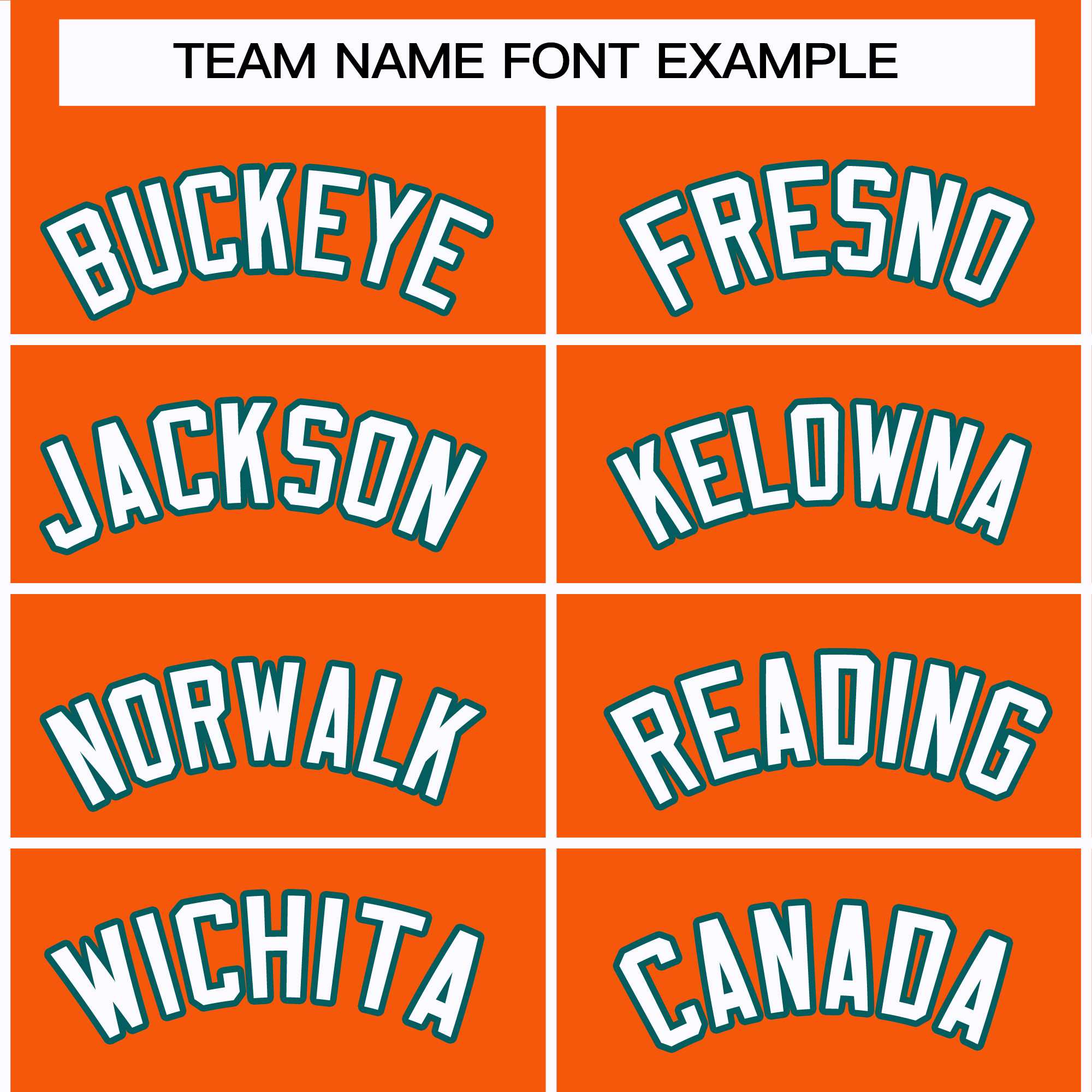 Custom Orange White-Aqua Classic Style Hockey Jersey