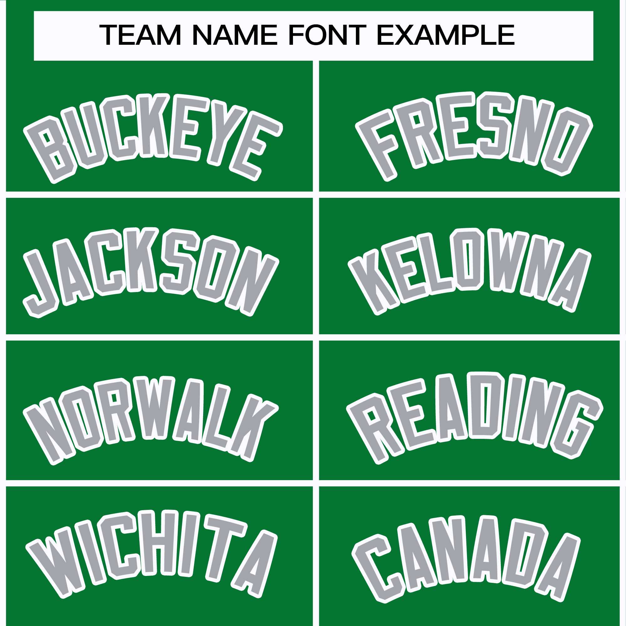 Custom Kelly Green Gray-White Classic Style Hockey Jersey