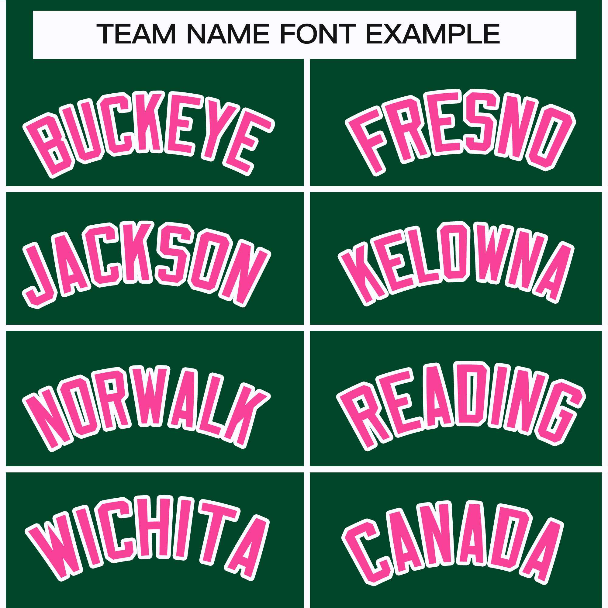 Custom Green Pink-White Classic Style Hockey Jersey