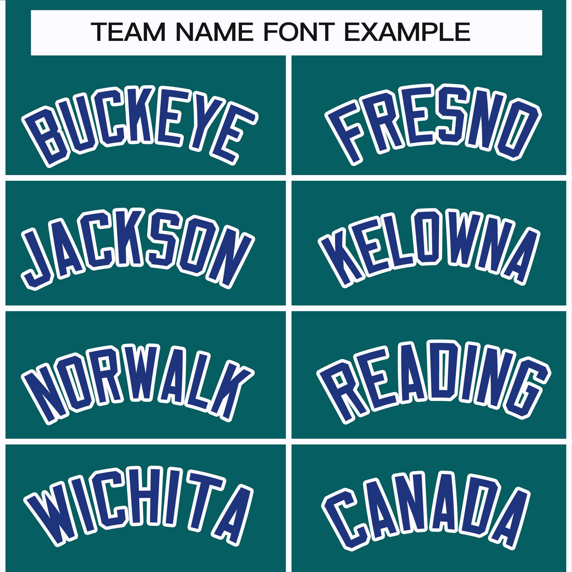 Custom Teal Royal-White Classic Style Hockey Jersey