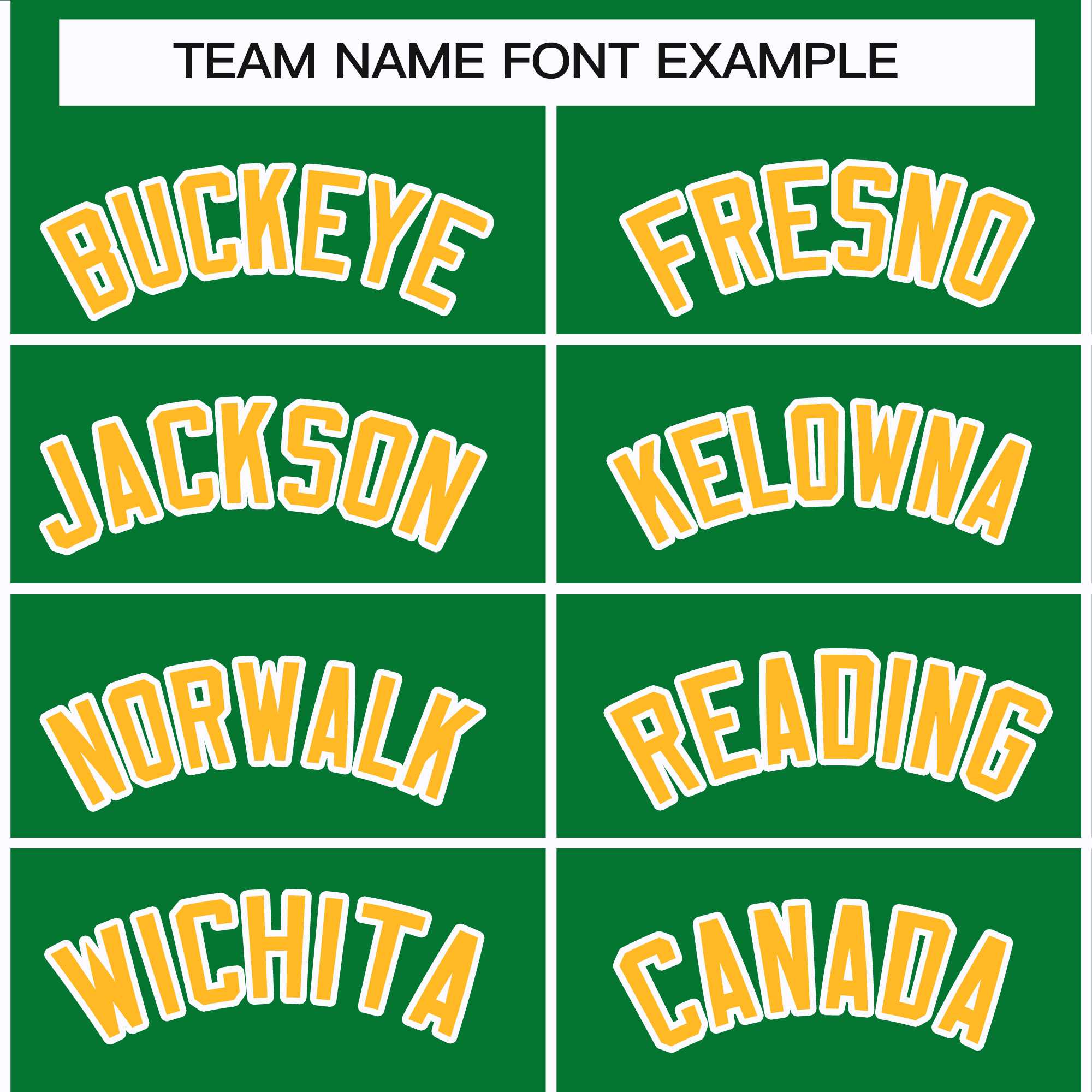 Custom Kelly Green Gold-White Classic Style Hockey Jersey