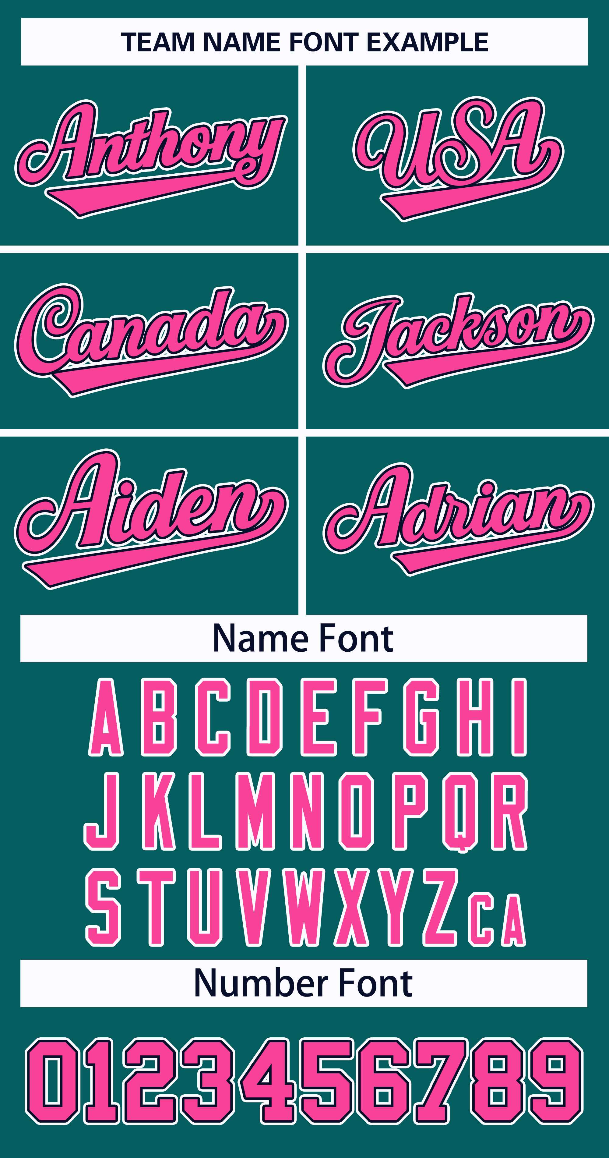 Custom Teal Pink Black-White Classic Style Hockey Jersey