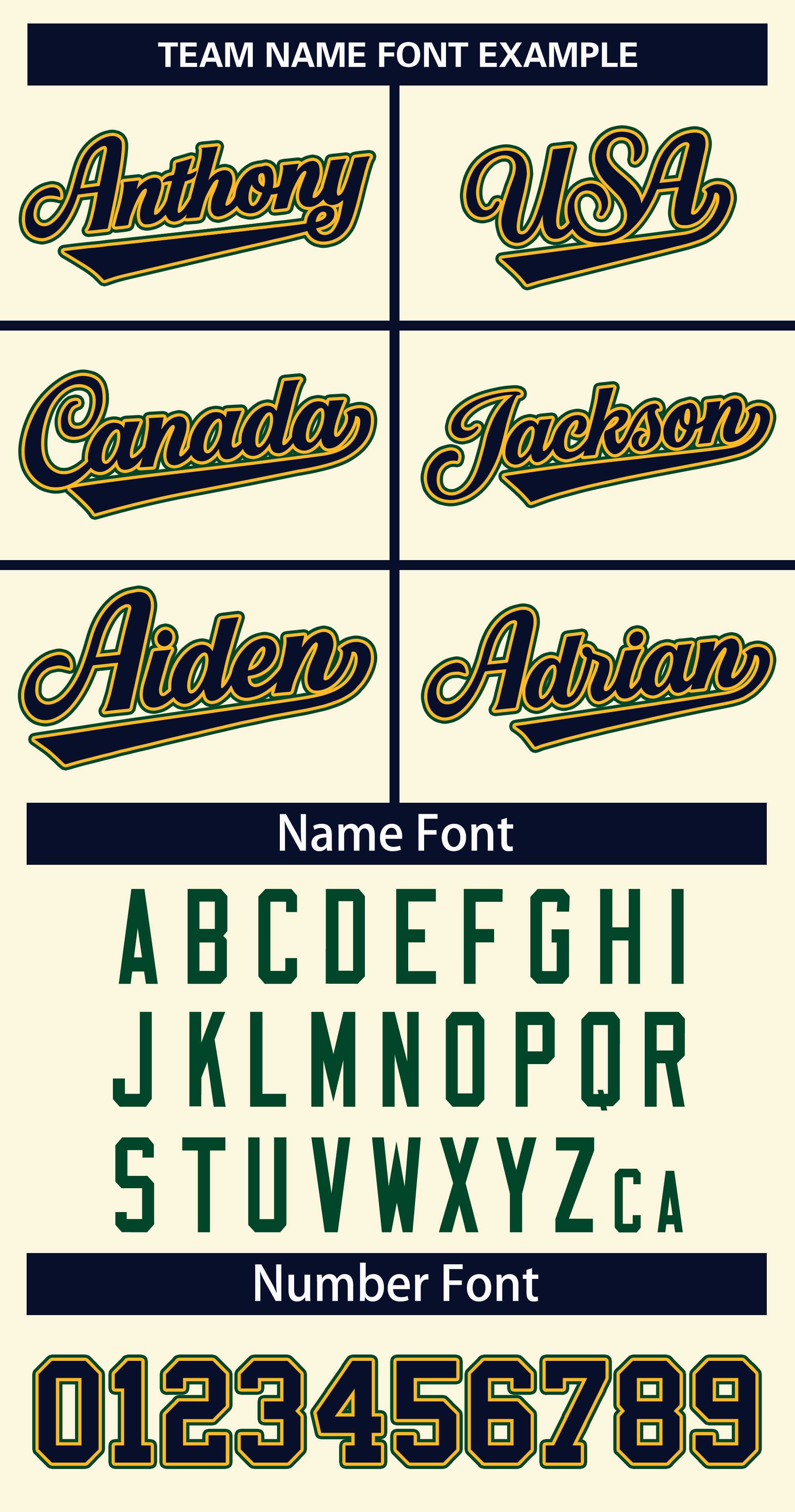 Custom Khaki Navy Gold-Green Classic Style Hockey Jersey