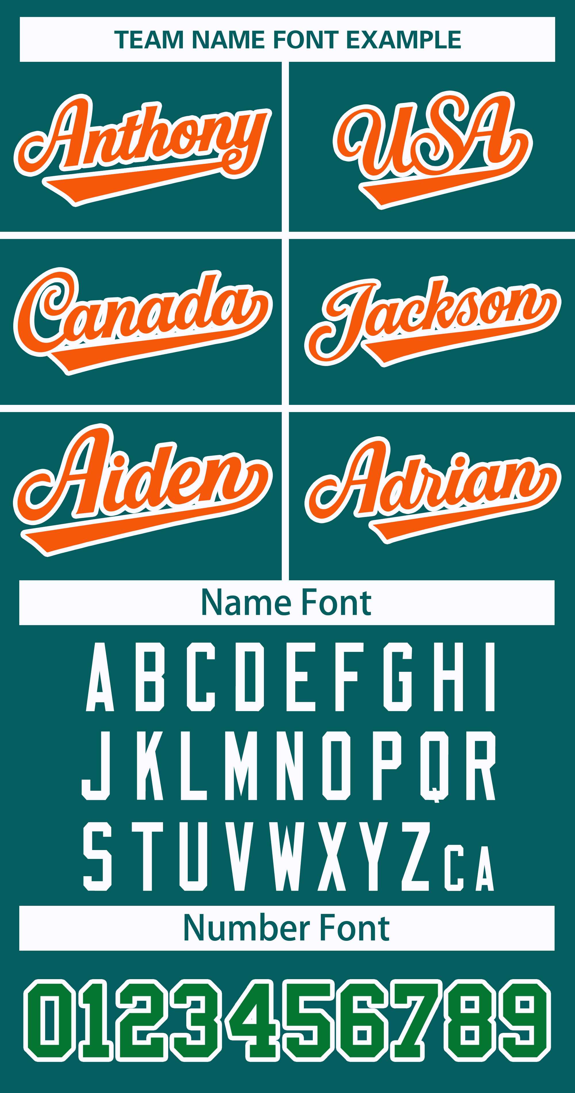 Custom Teal Orange-White Classic Style Hockey Jersey