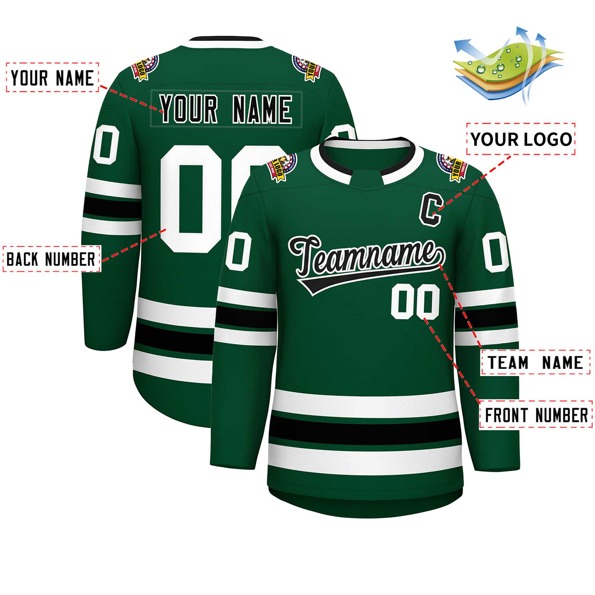 Custom City Connect Hockey Jerseys  City Edition Uniforms Team Shirts -  FansIdea