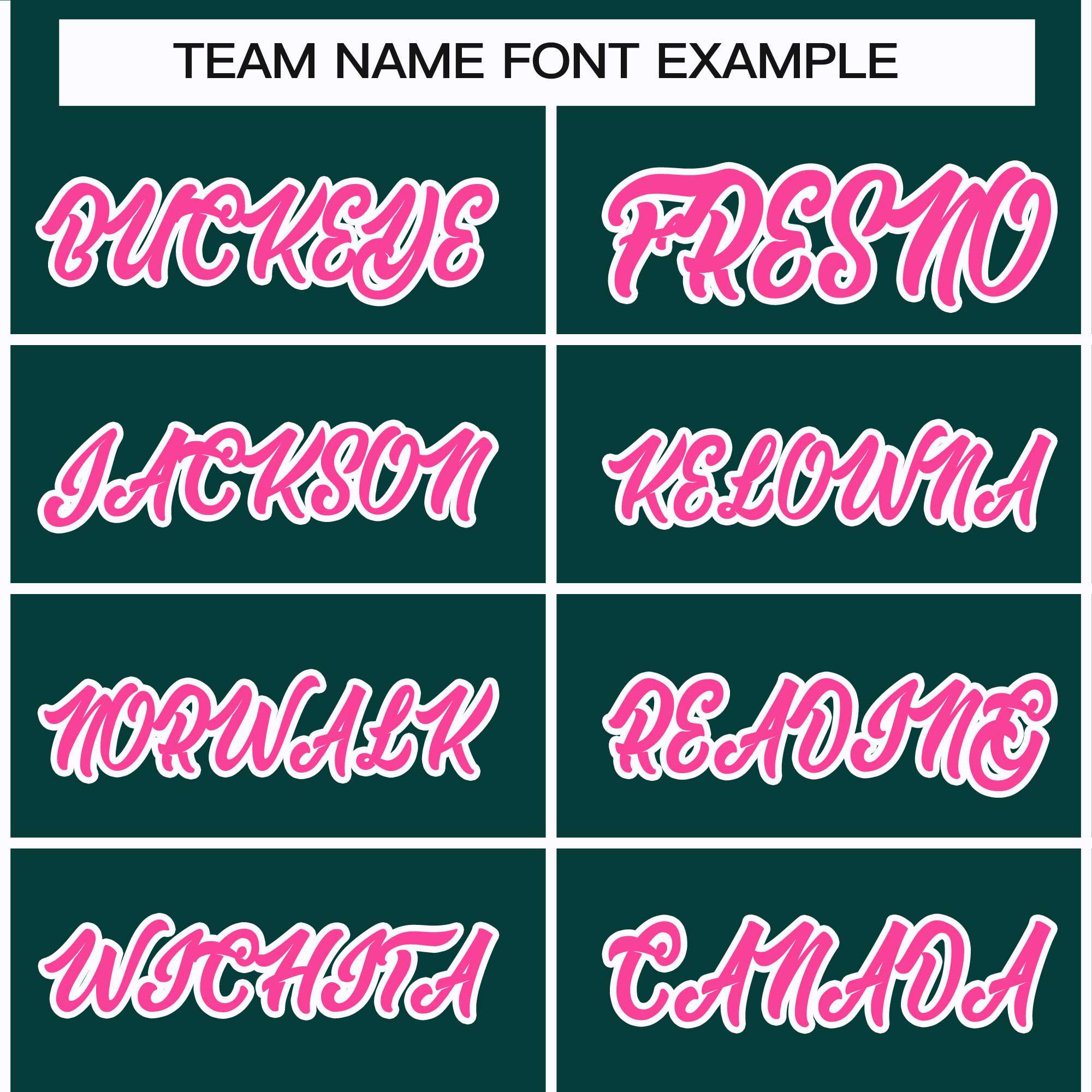 Custom Midnight Green Pink-White Classic Style Hockey Jersey