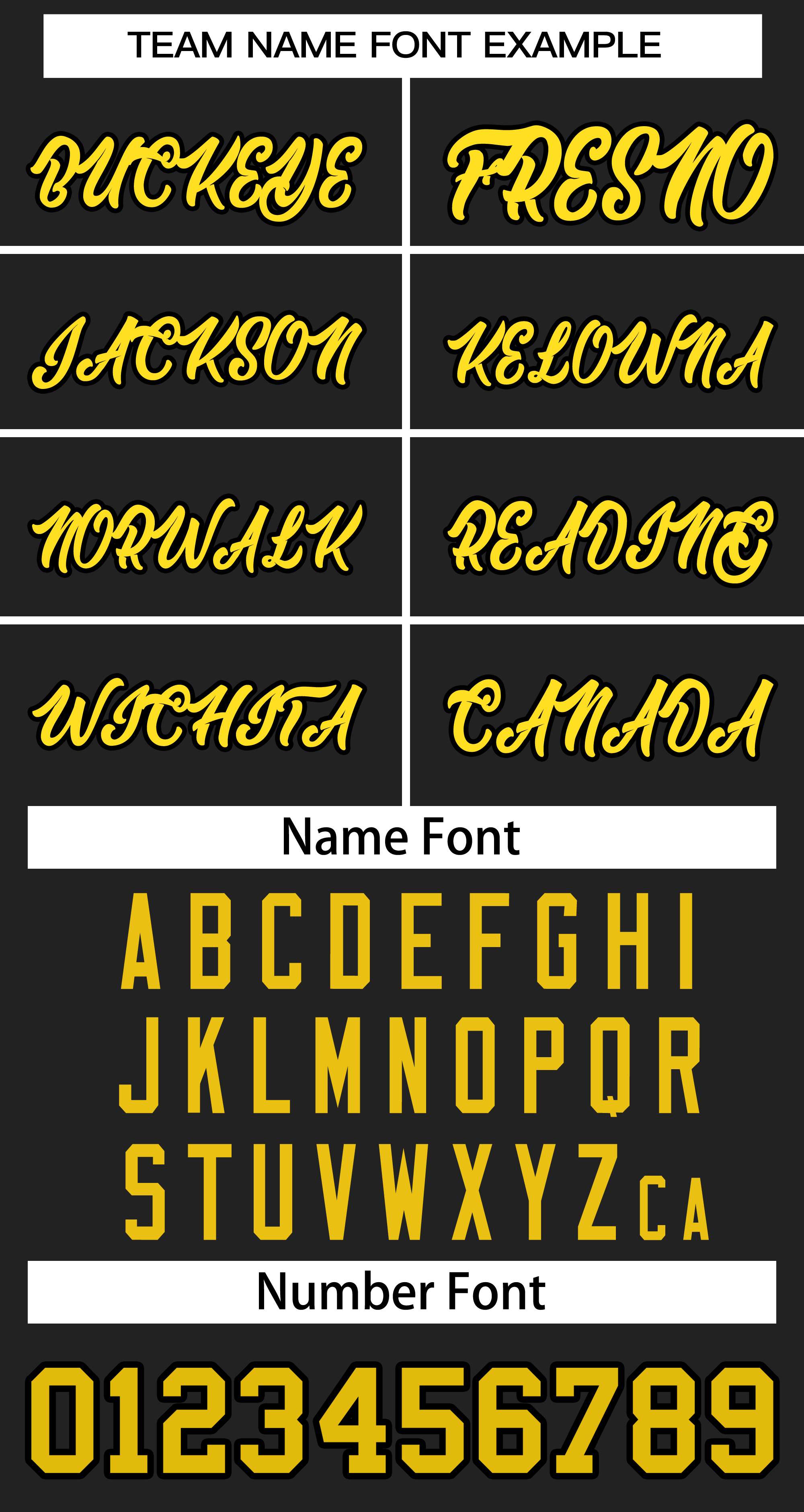 Baseball Jersey Font