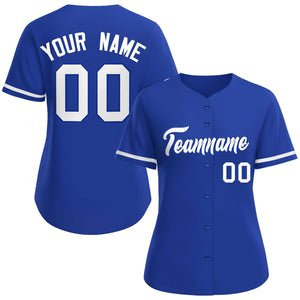 Royal Blue Baseball Uniforms