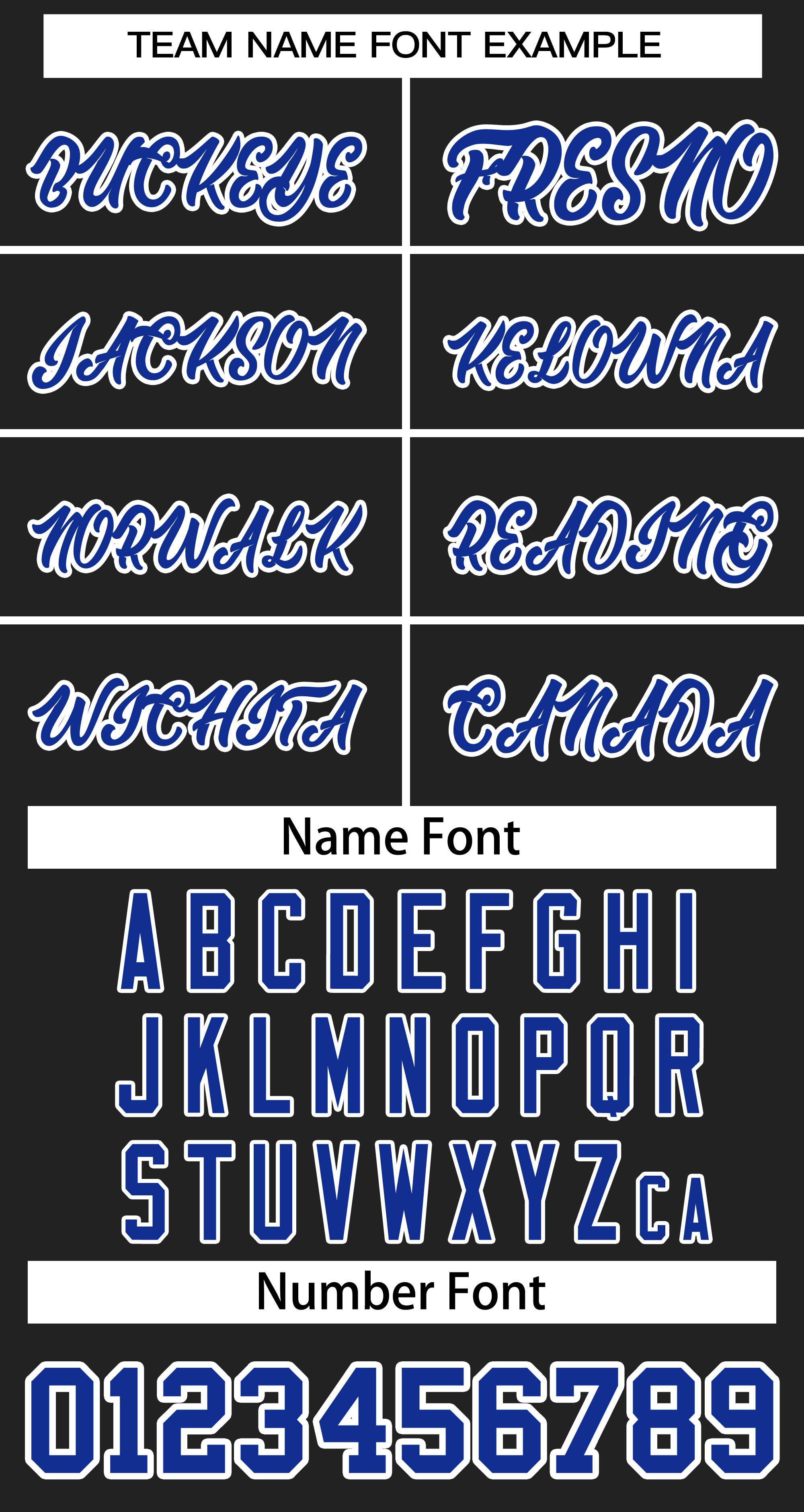 Baseball Jersey Font