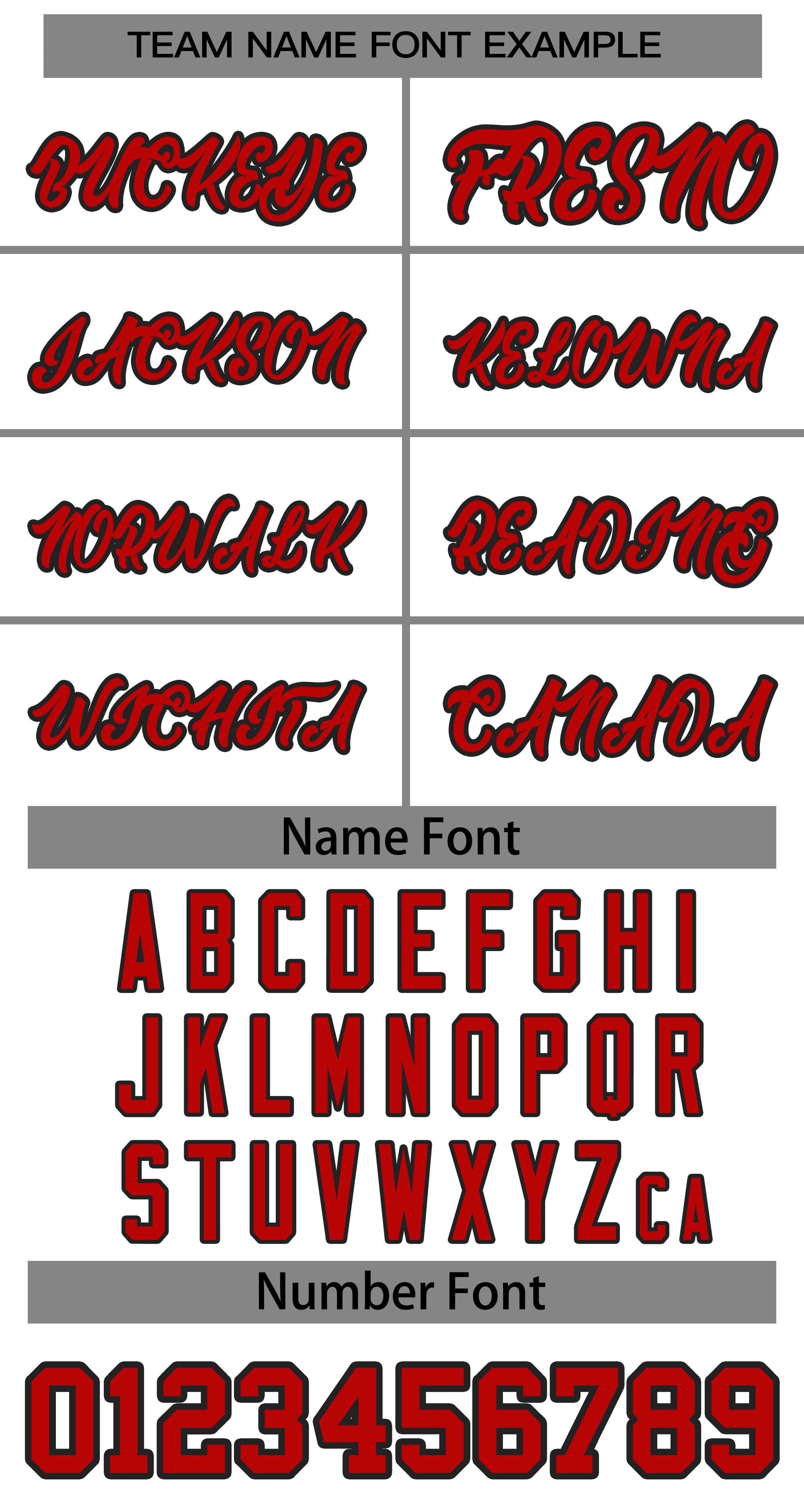 Baseball Jersey Font