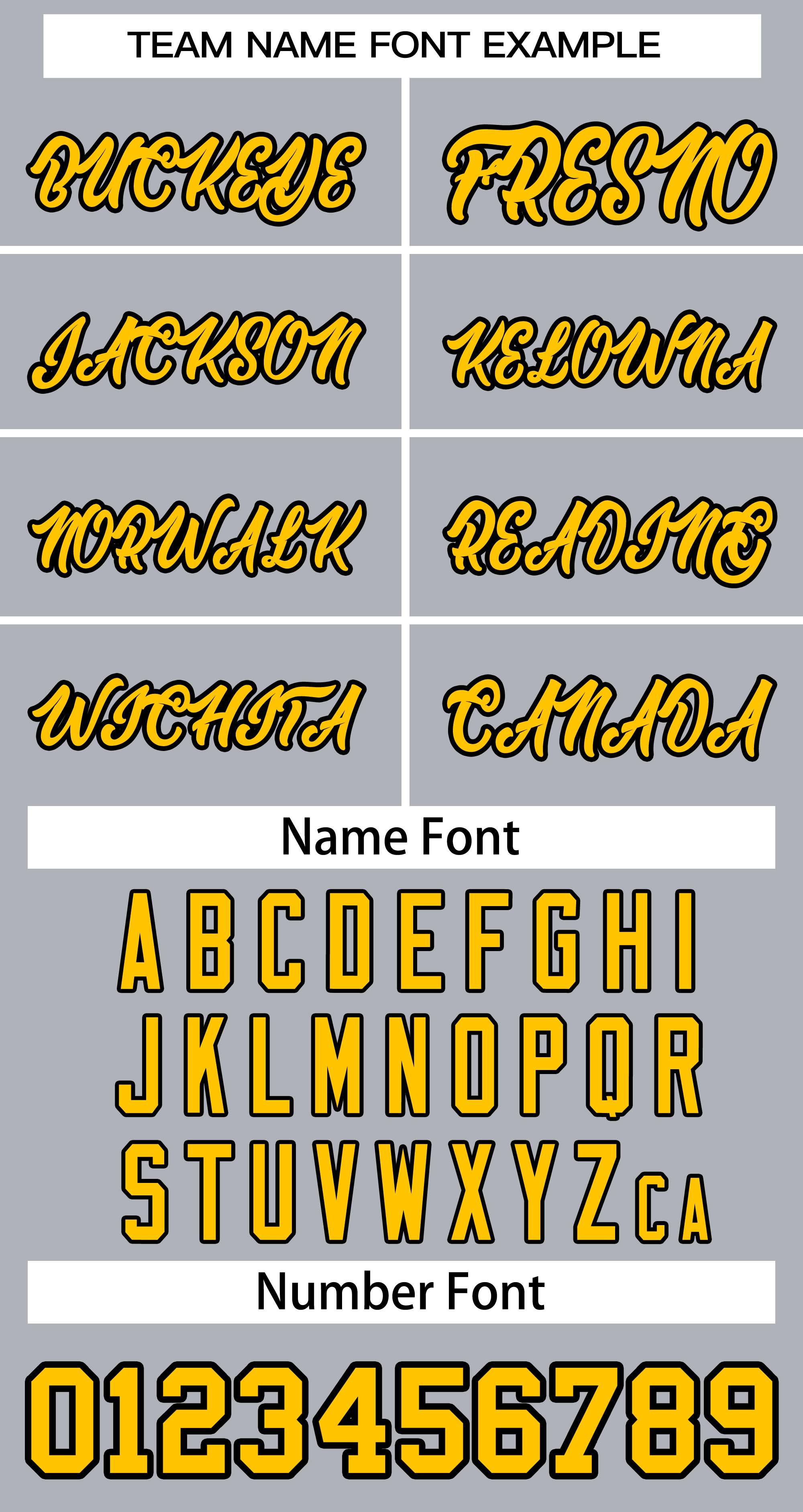 Baseball Jersey Font