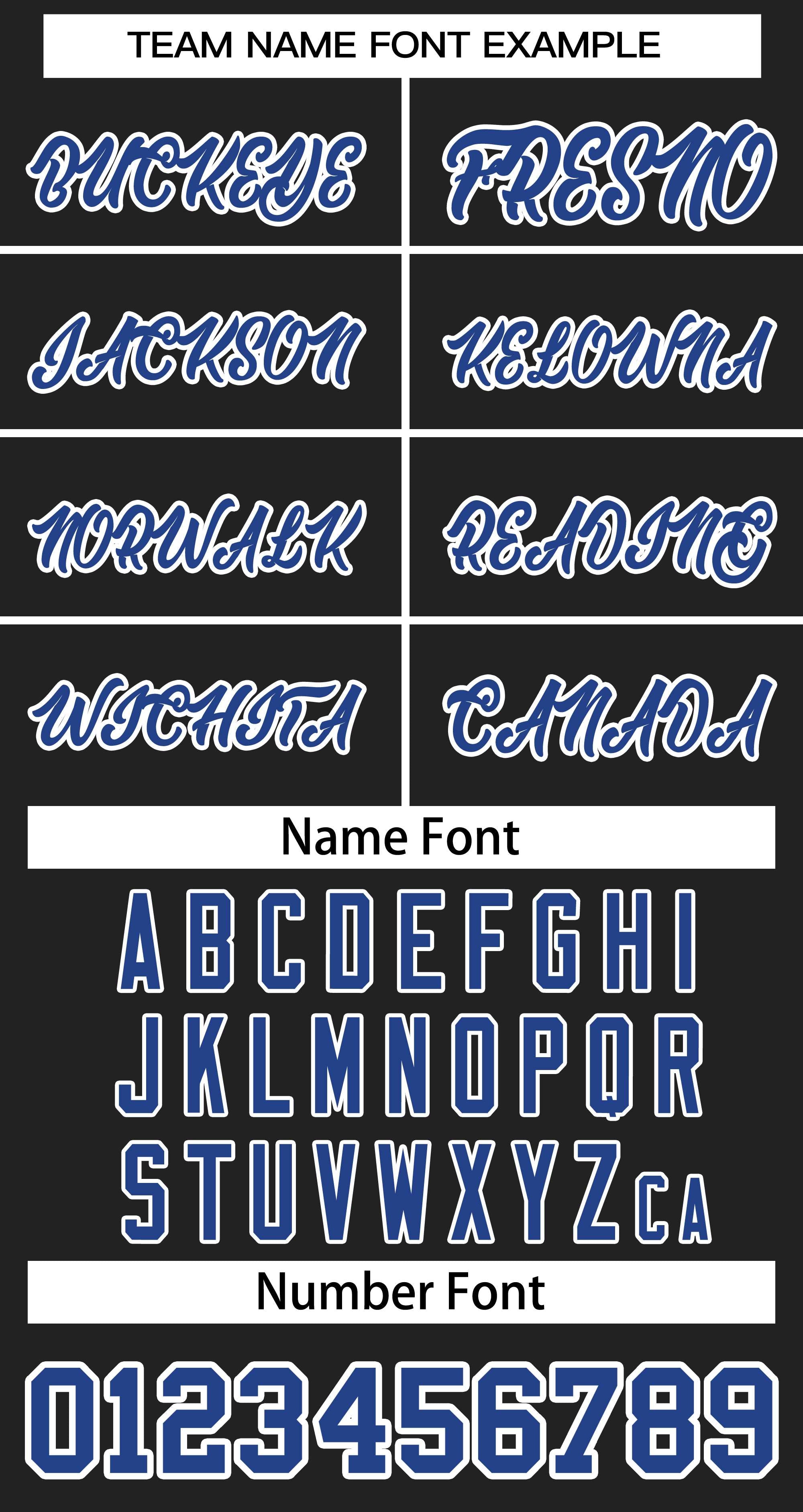 Baseball Jersey Font