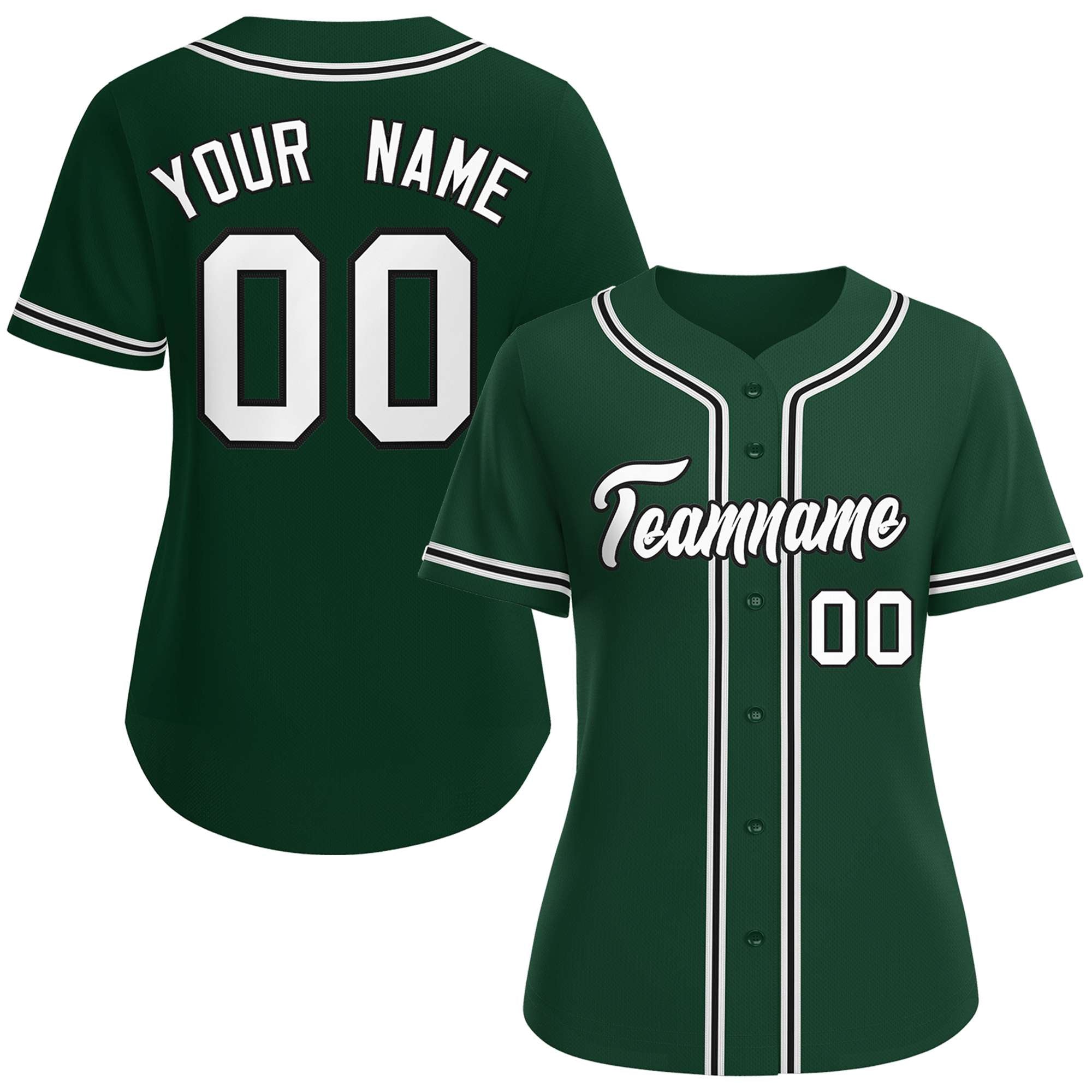 Green Baseball Jersey