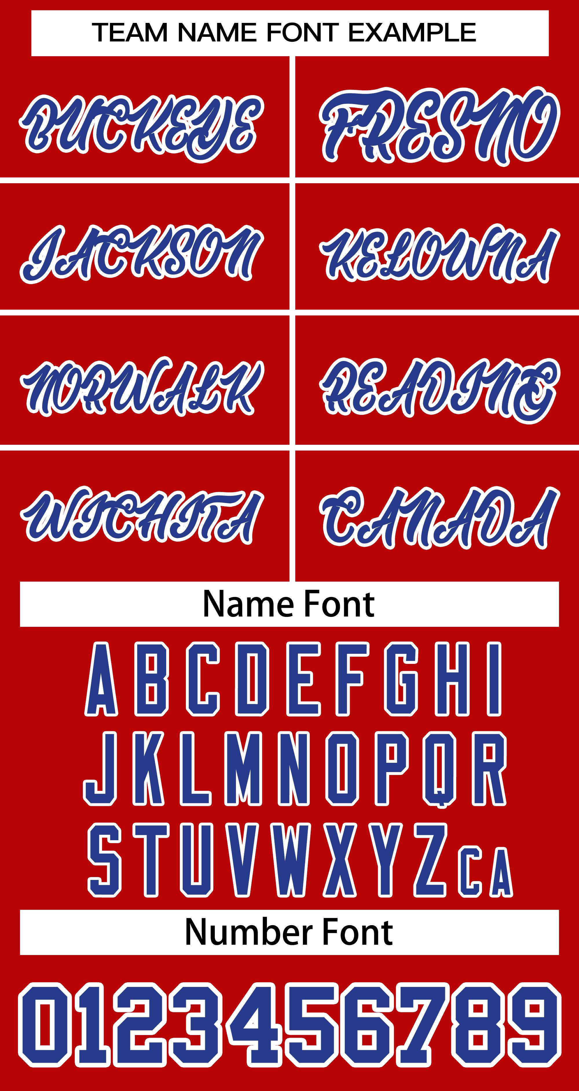 Baseball Jersey Font